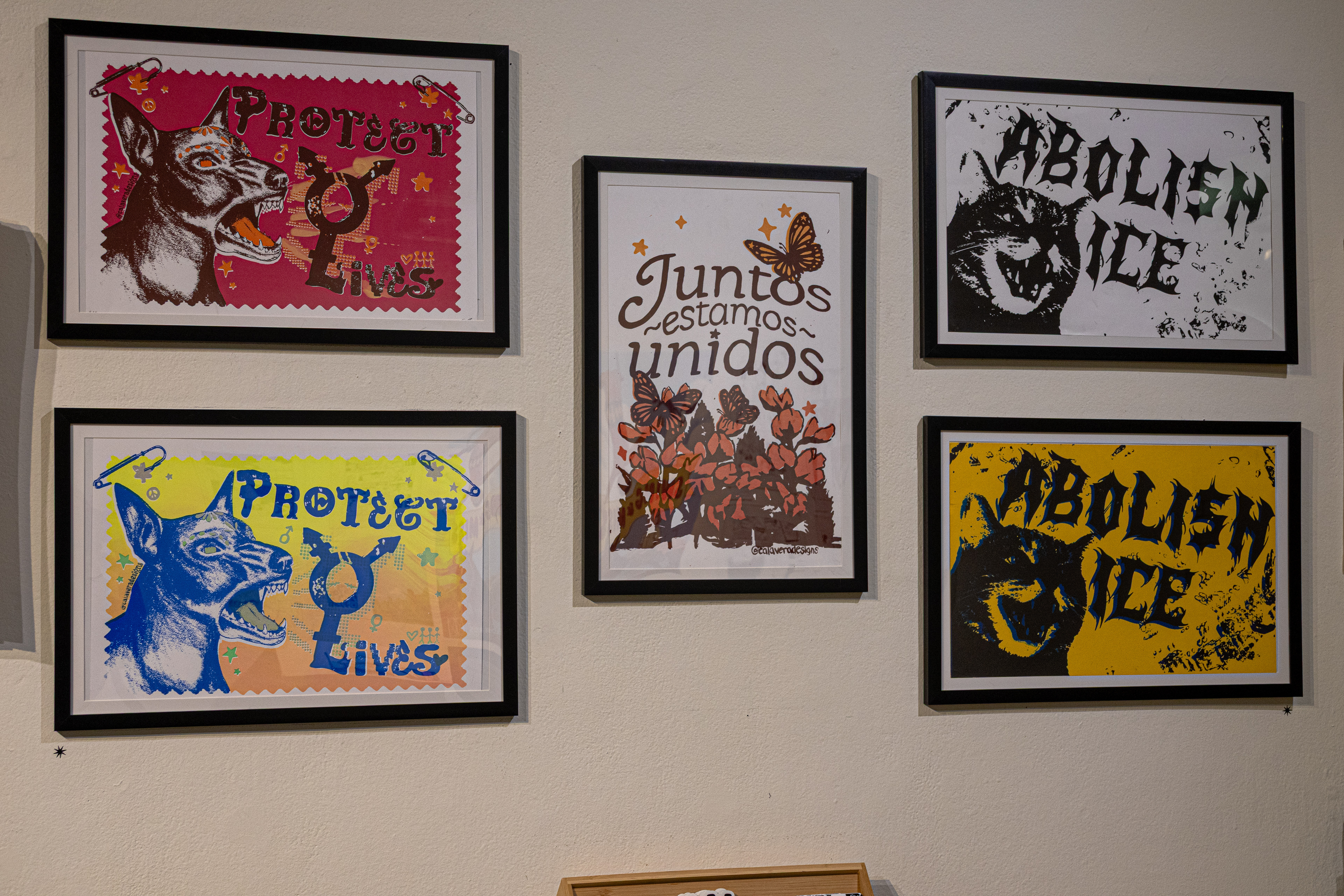 11 x 17 Screen Printed Solidarity Posters