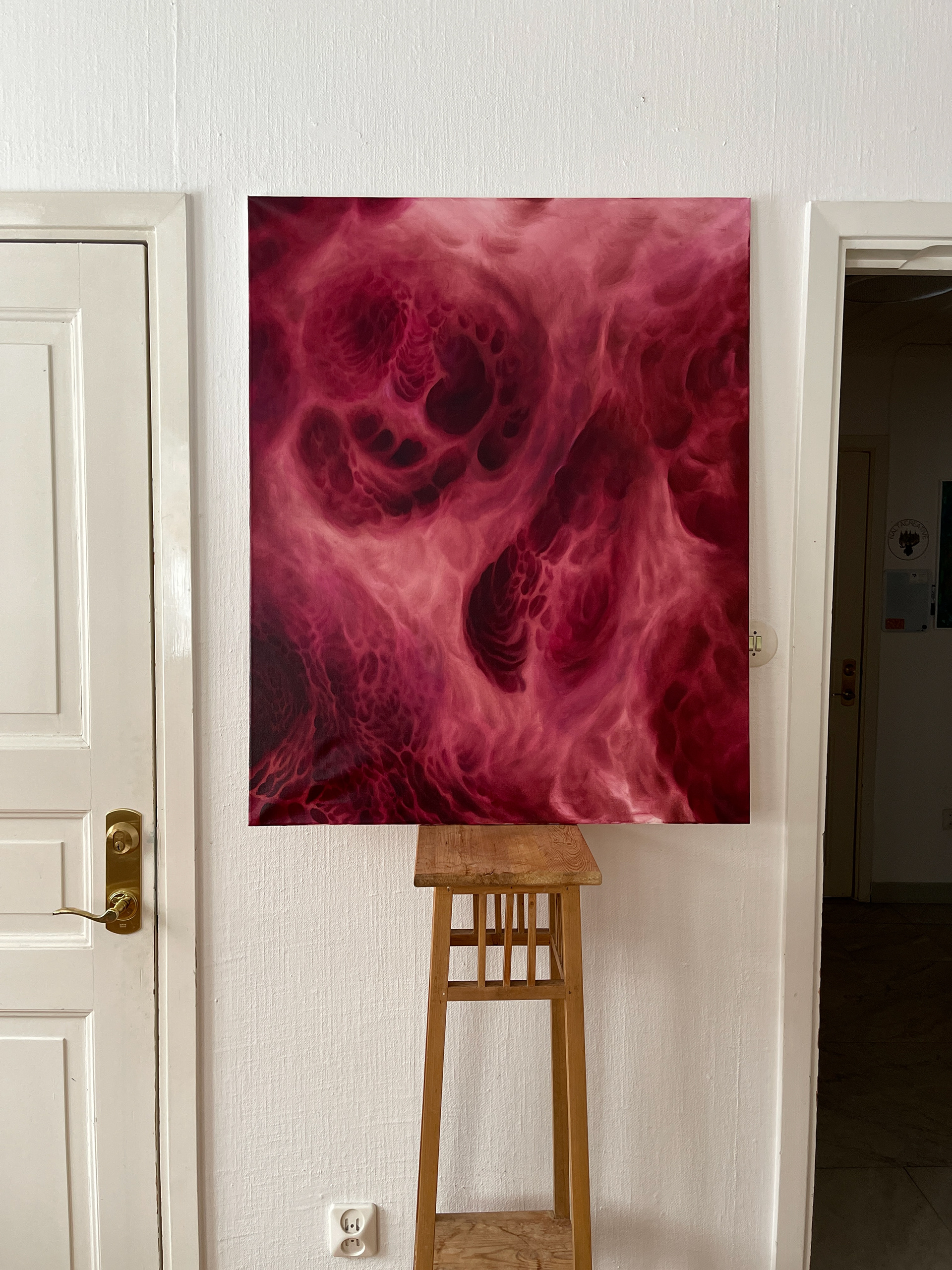 "Tina", 2024. Oil on canvas. 100 cm x 80 cm.