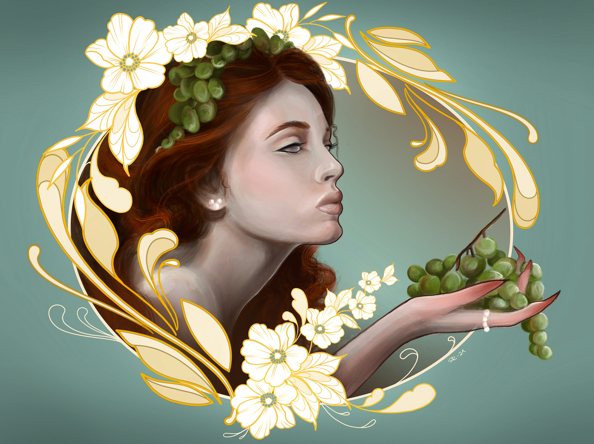 Digital painting / 3rd place on Pixarra's digital painting competition.