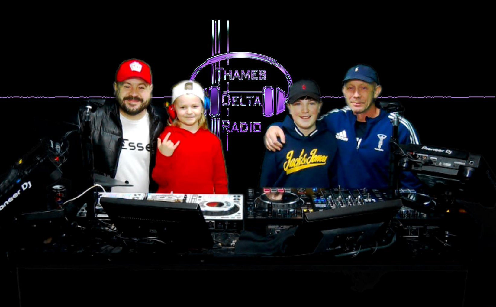 Dj Artchie & iBot with there Dads