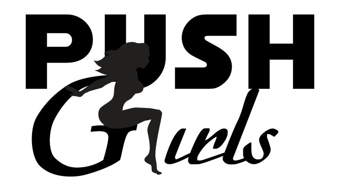 Push Girls - Main Title Design for Lifetime Network  - Agency: Trance Studios : Initial typography vector design