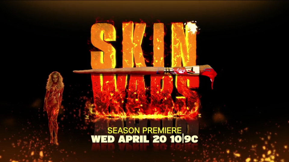 Skin Wars - Title Design - Game Show Network : In House