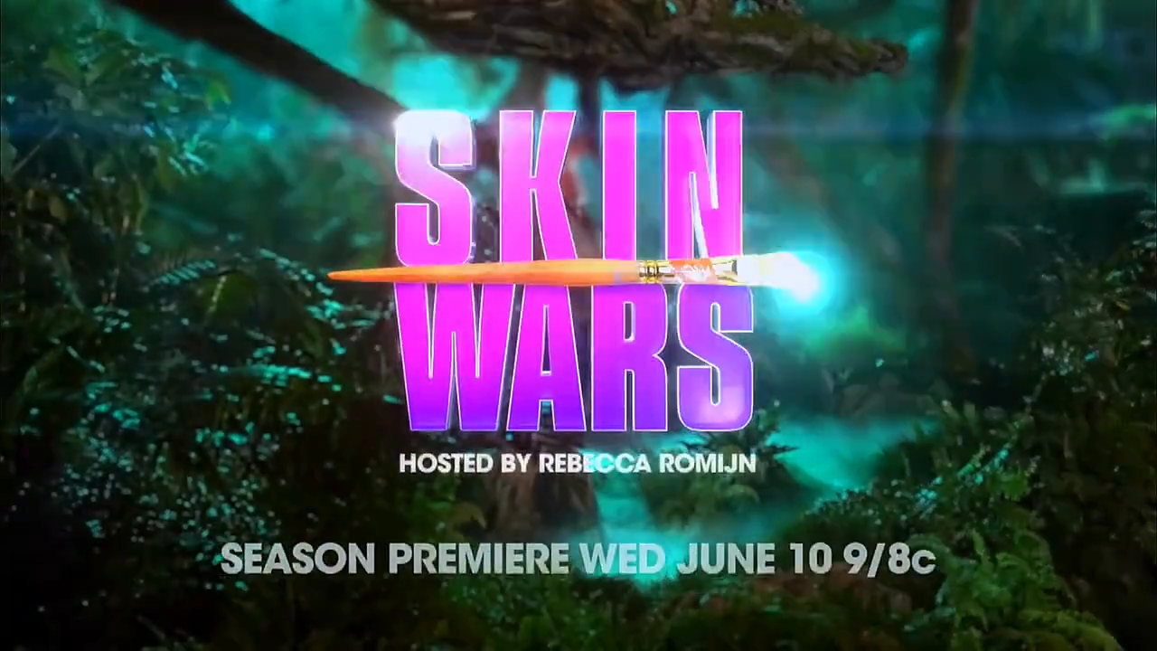 Skin Wars - Title Design - Game Show Network : In House