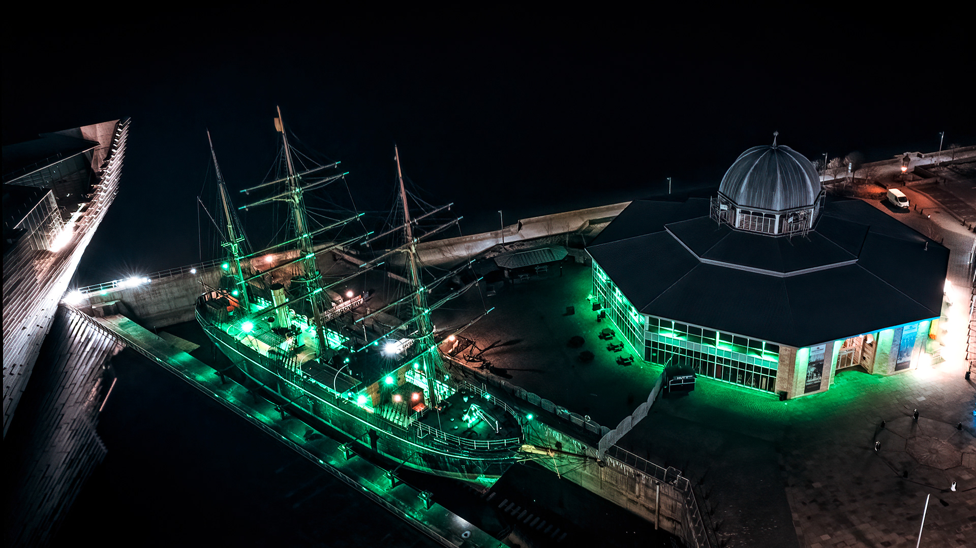 Discovery Point at Night