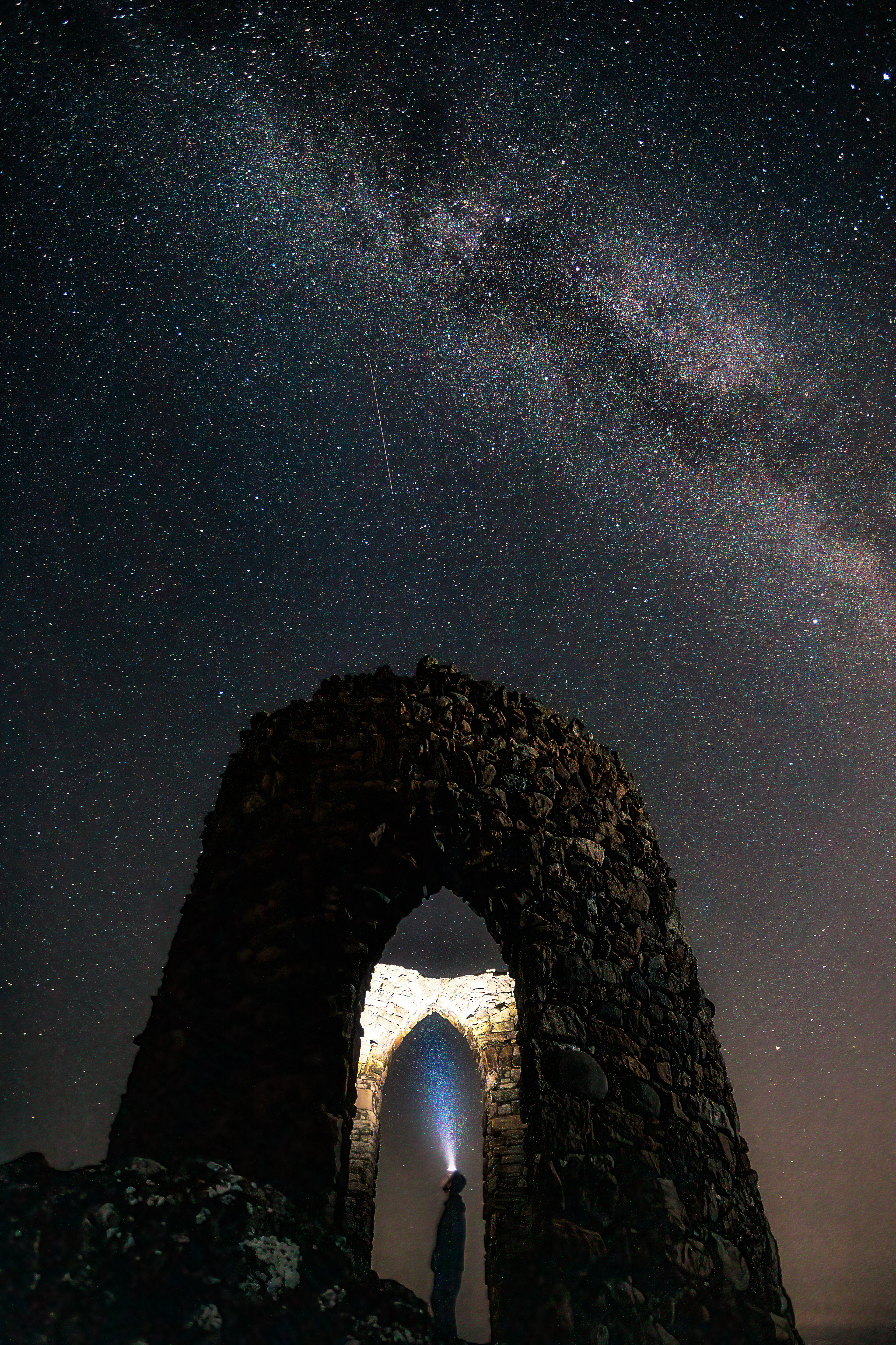 Stargazing at Lady's Tower, Elie