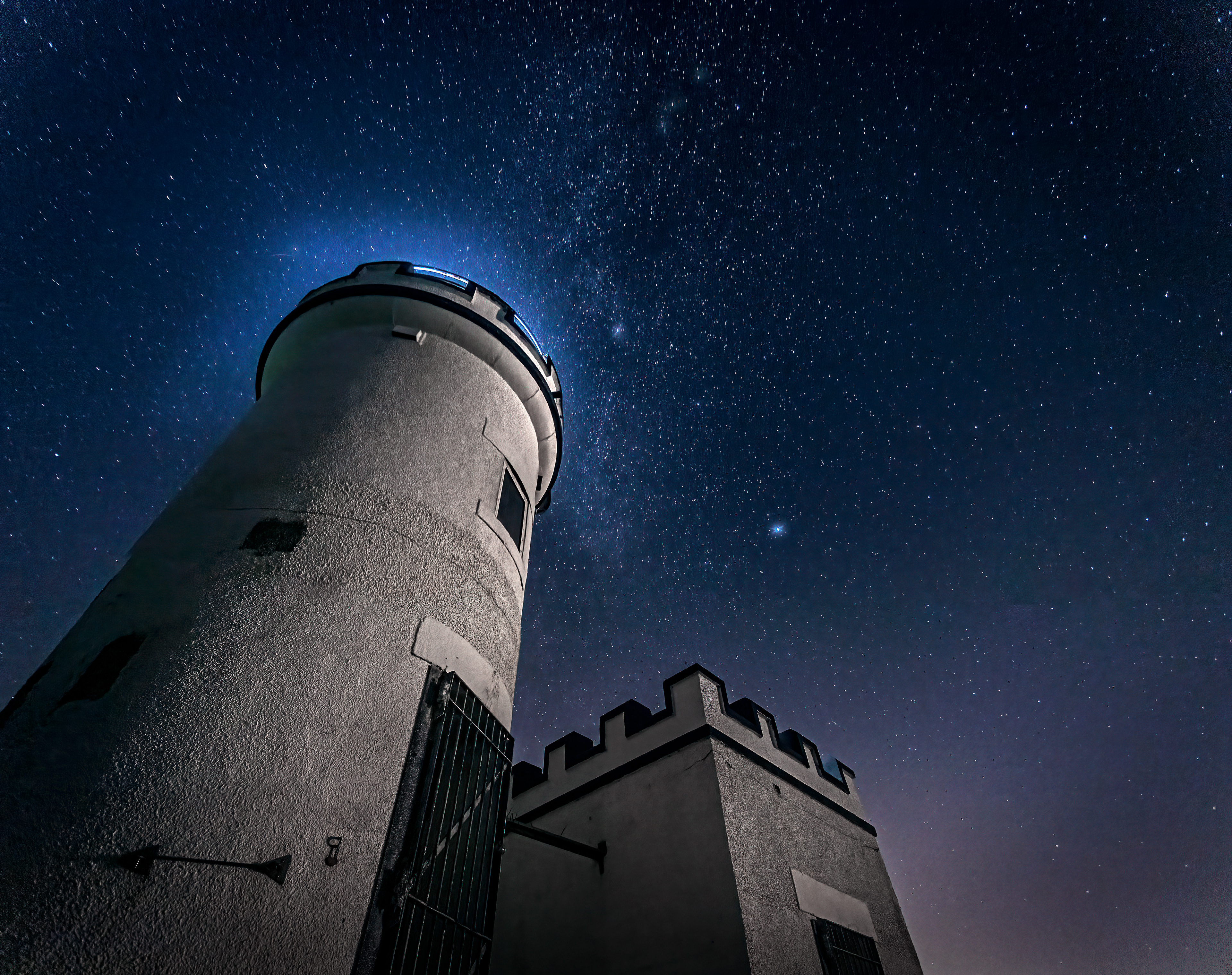 Milky Way over Elie Lighthouse