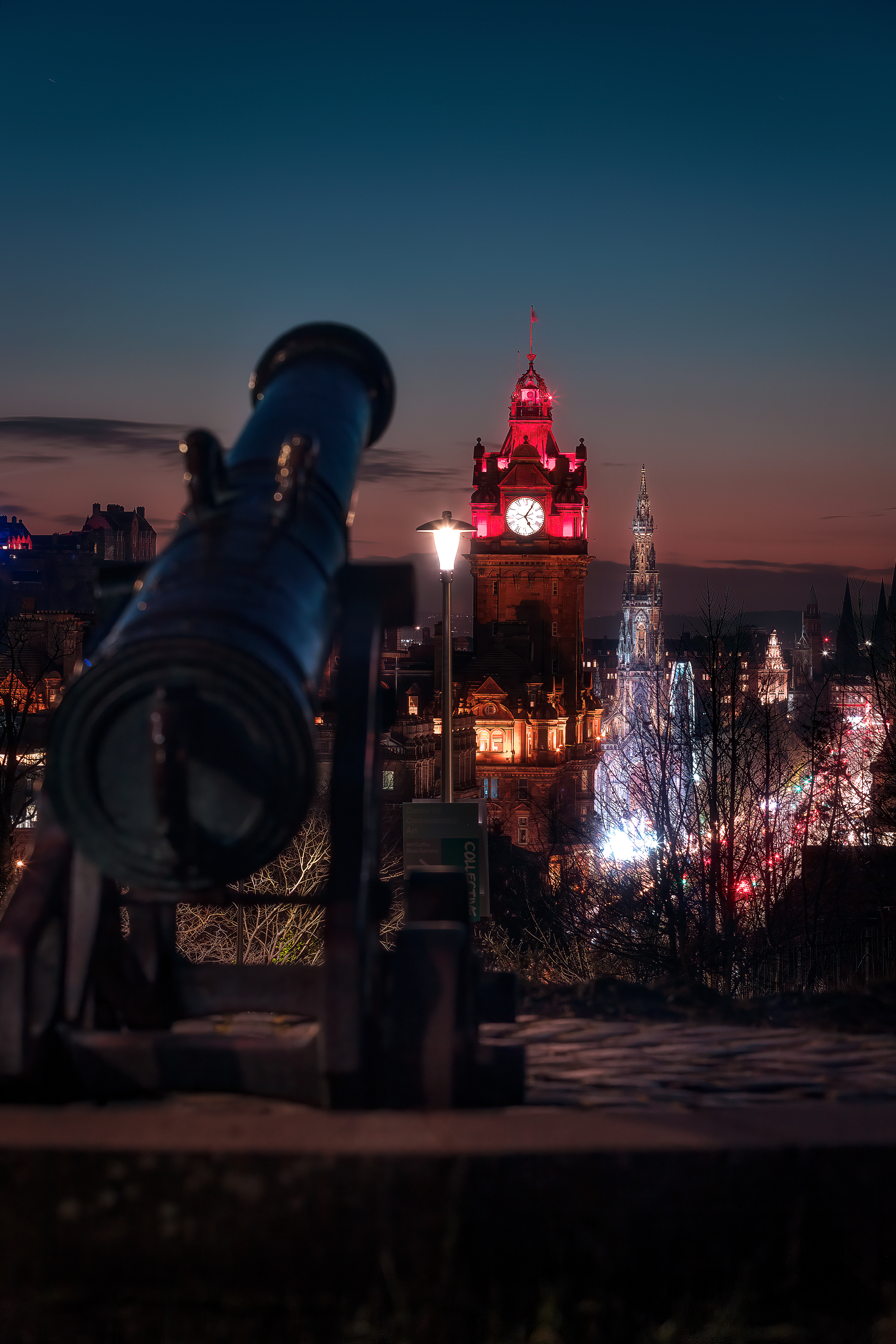 Portuguese Cannon, Calton Hill, Edinburgh