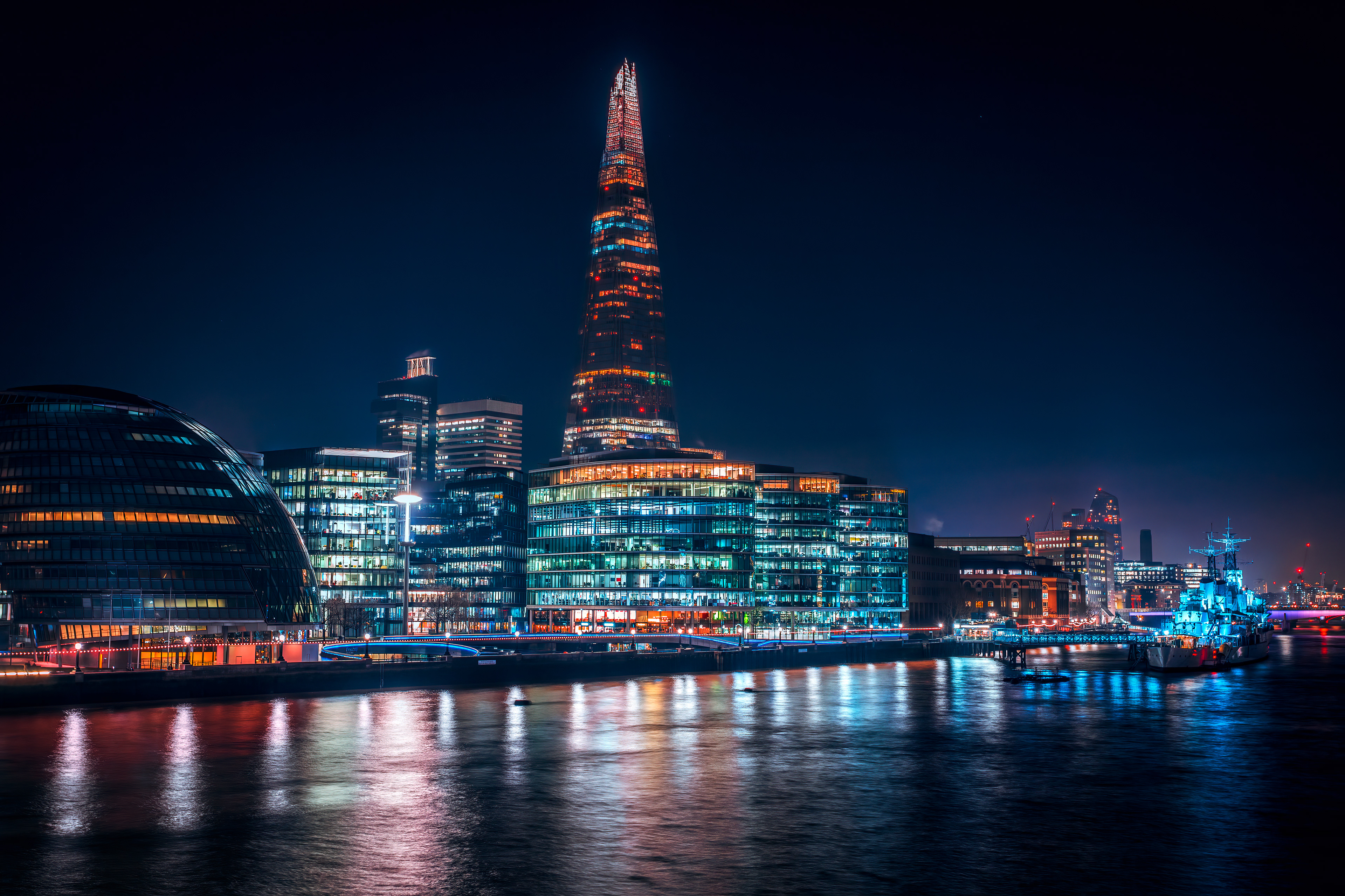 View from Tower Bridge