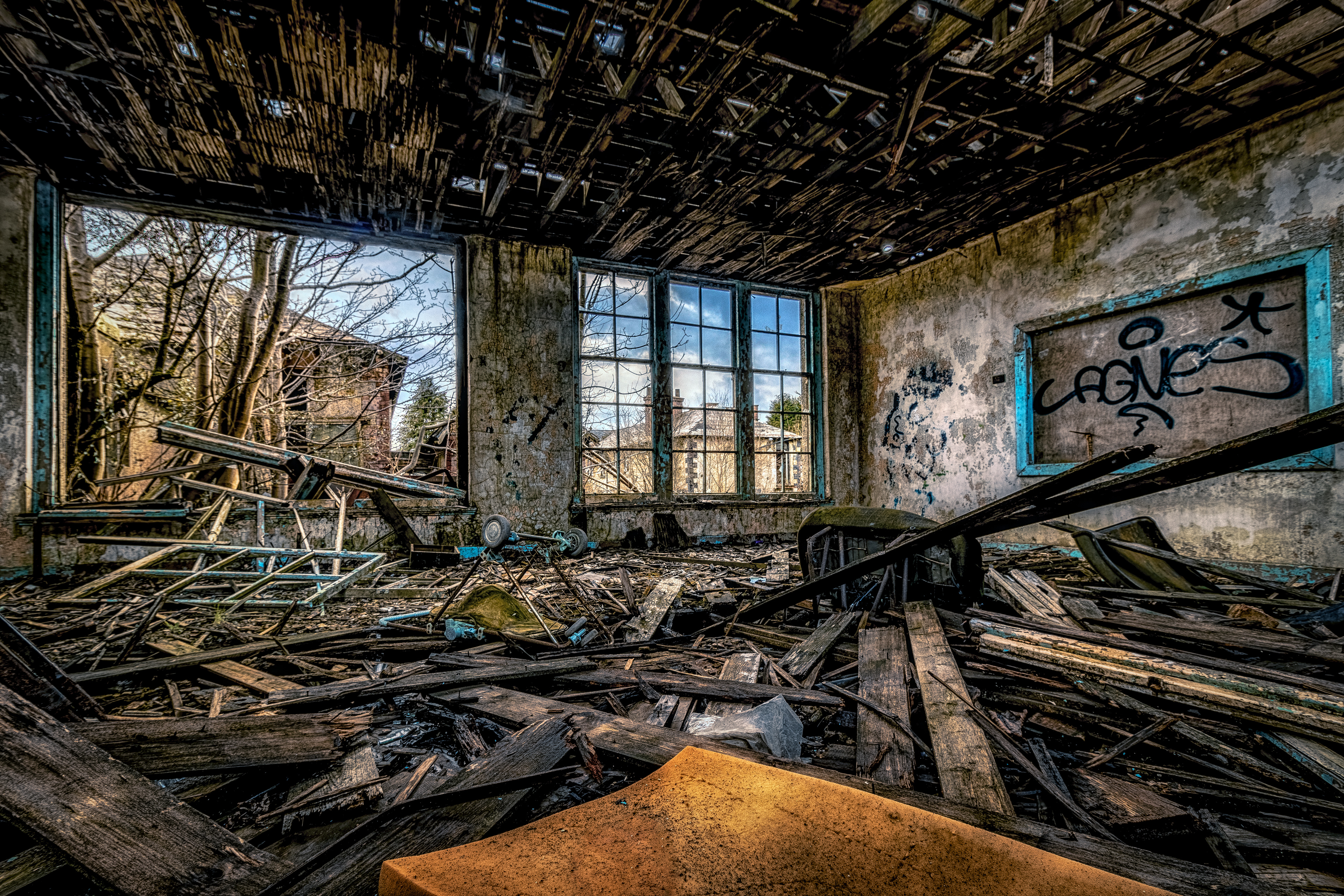 Abandoned Hospital, Fife