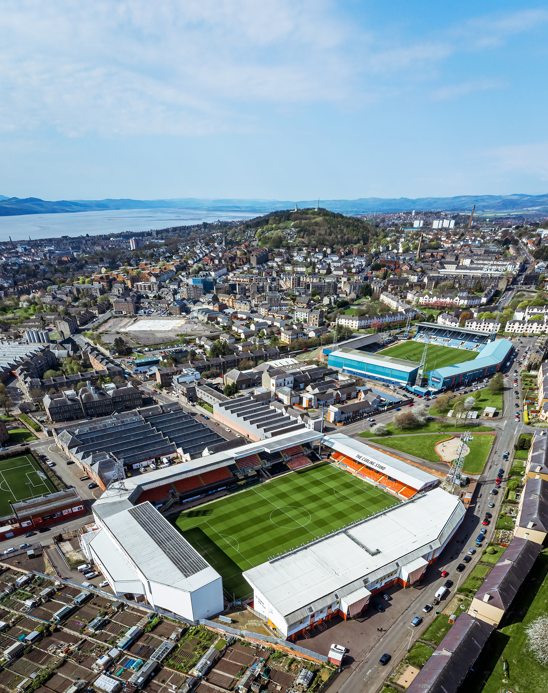 Tannadice Park and Dens Park