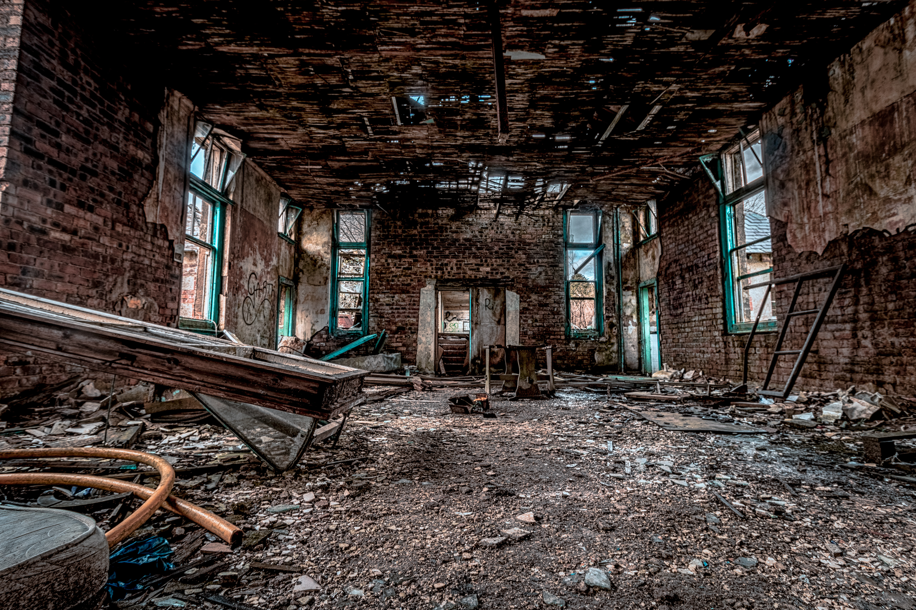 Abandoned Hospital, Fife