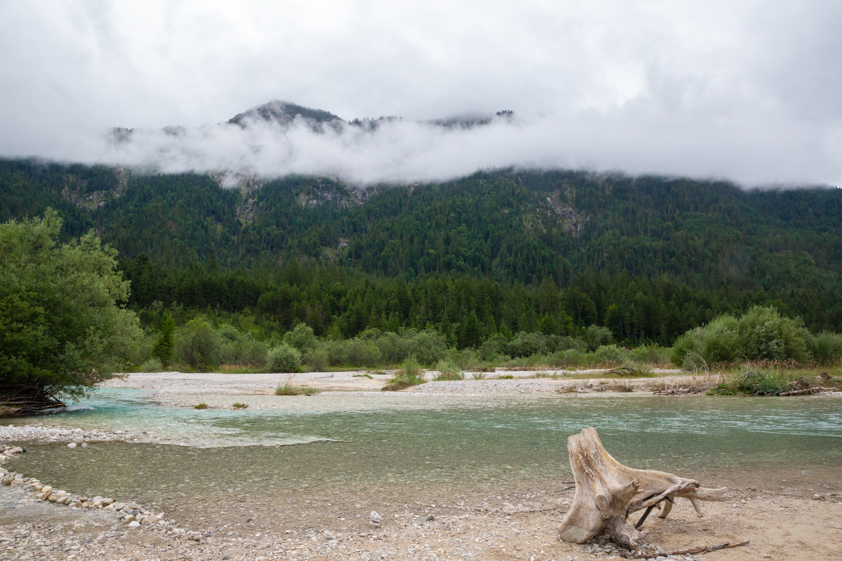 Obere Isar bei Wallgau