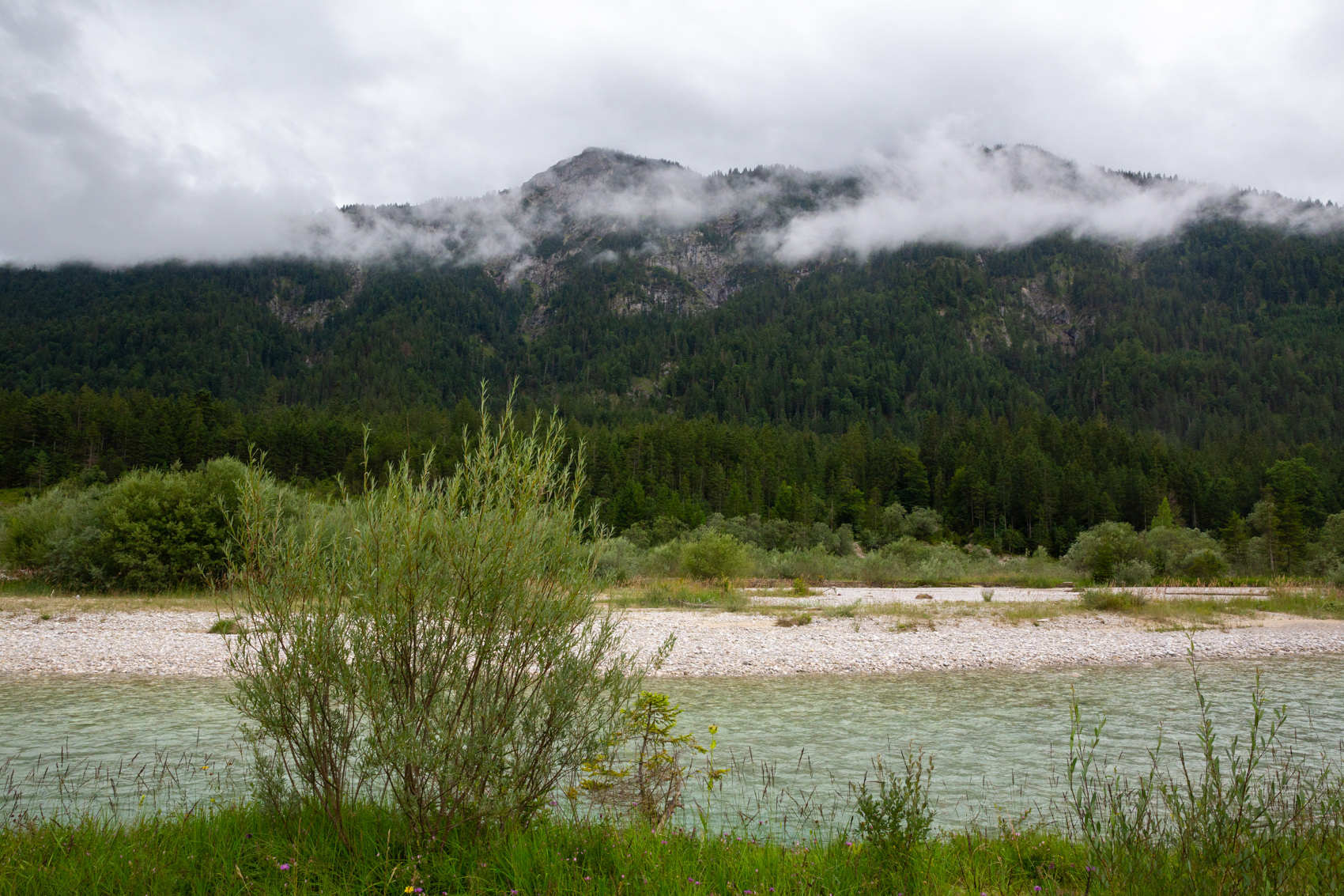Obere Isar bei Wallgau