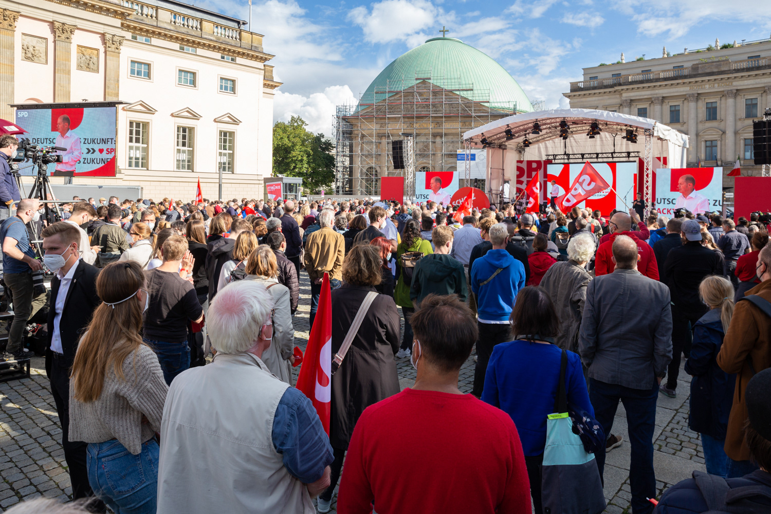 SPD Rally, Berlin