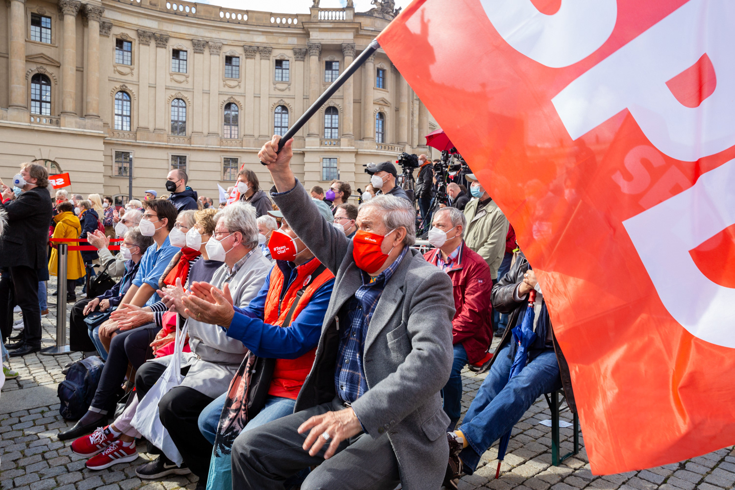SPD Rally, Berlin