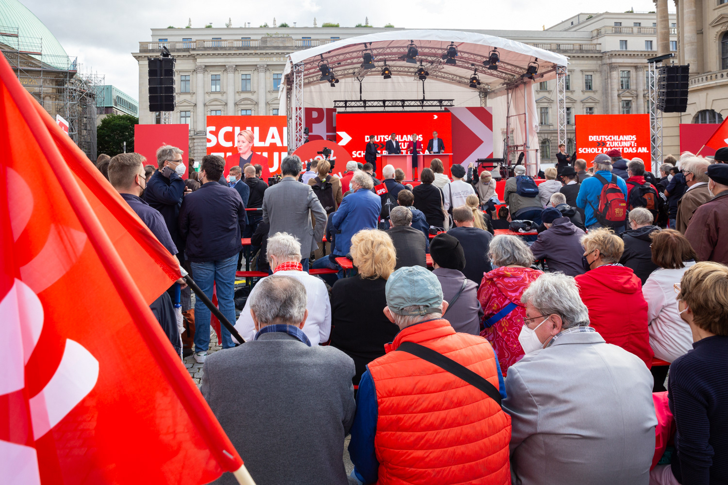 SPD Rally, Berlin