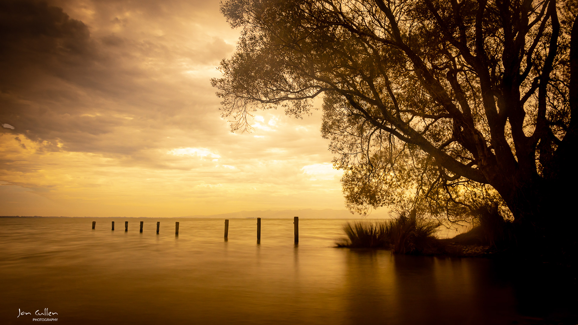 Morning Glow, Lake Ellesmere