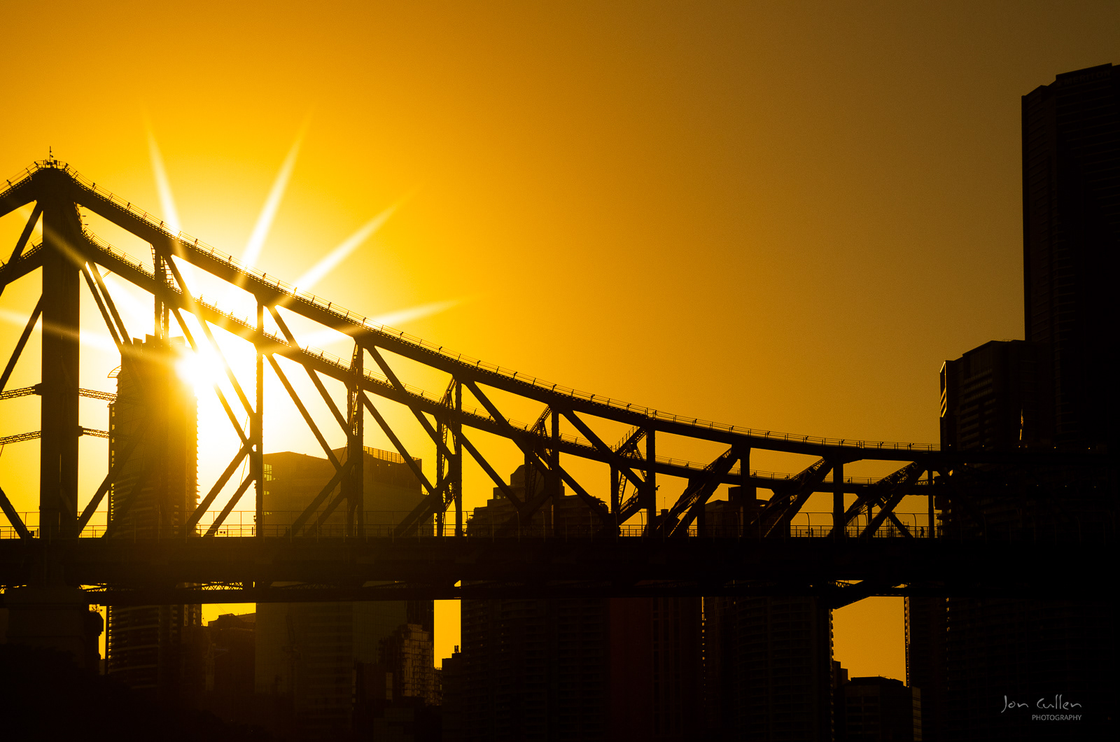 Storey Bridge Sunset, Brisbane