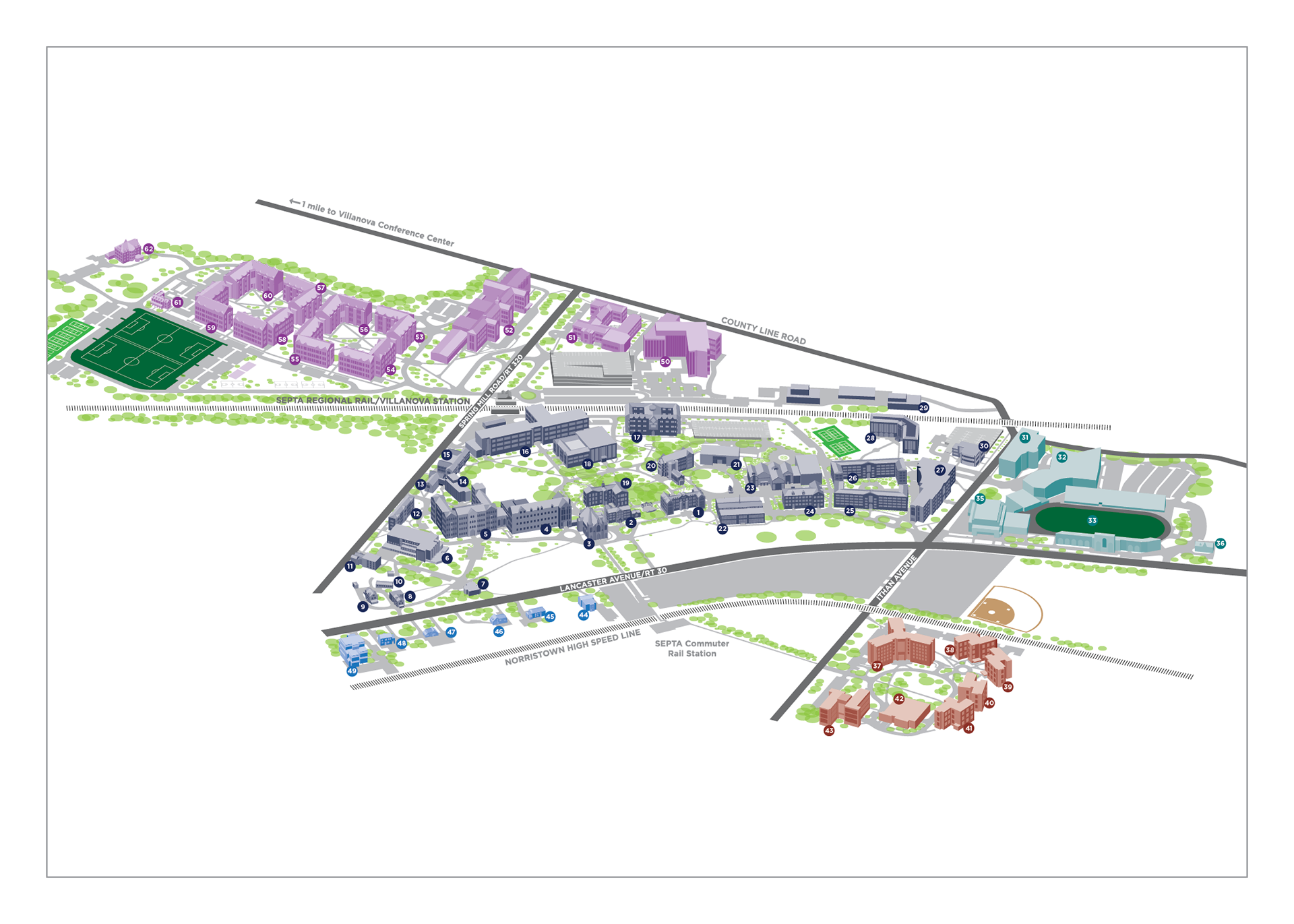 Villanova University: 3D Campus Map