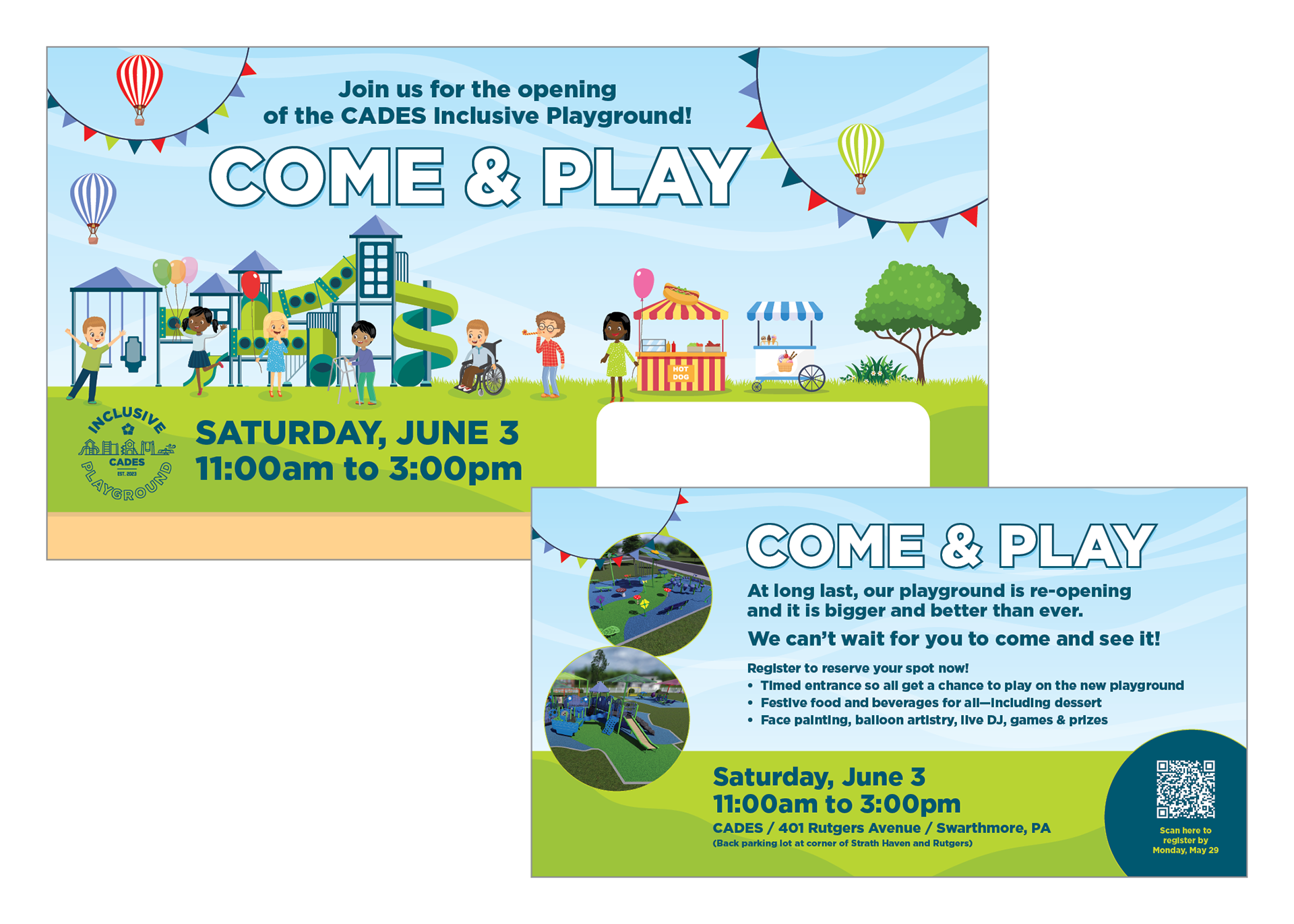 CADES: Inclusive Playground Dedication Community Event