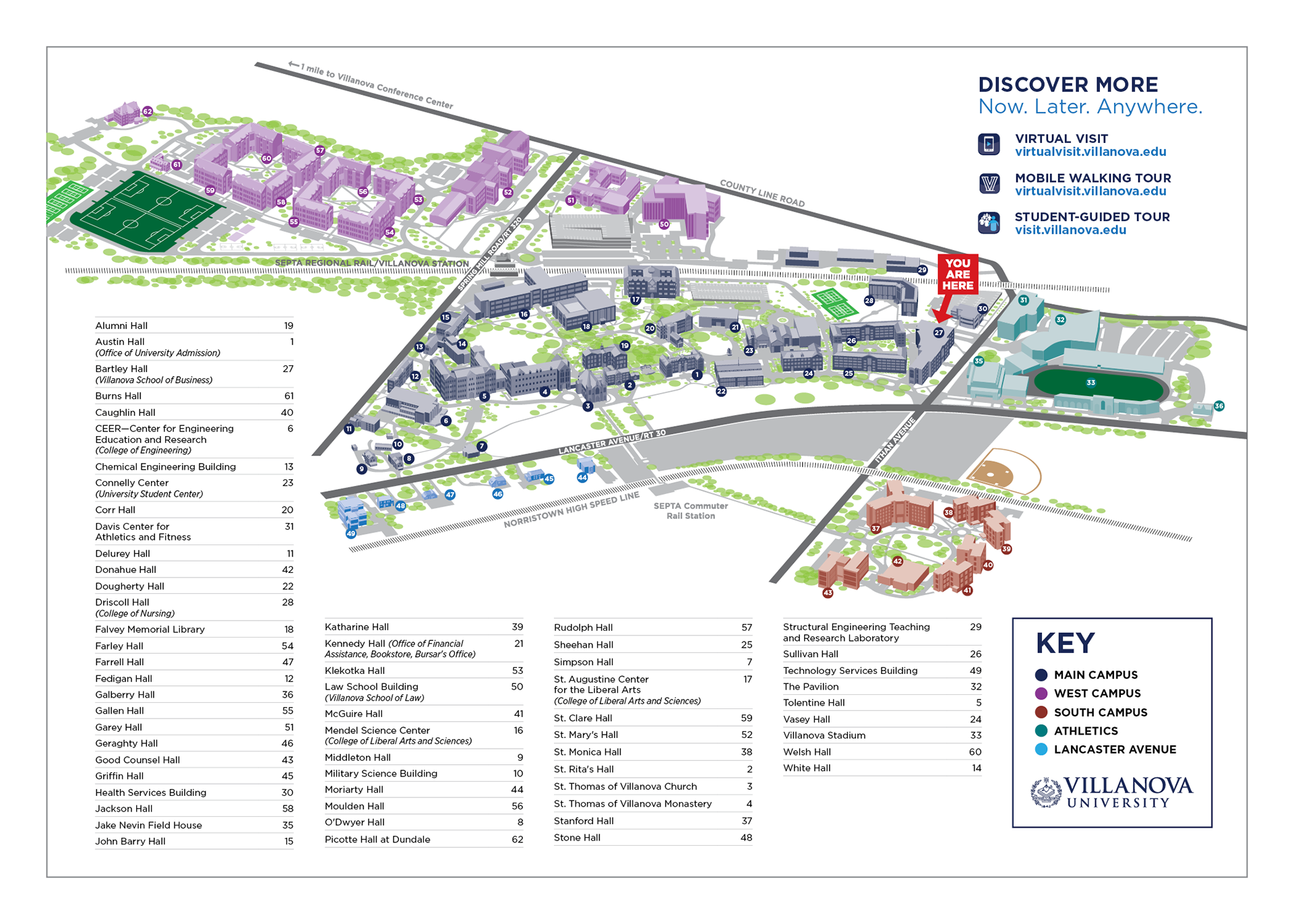 Villanova University: 3D Campus Map Full