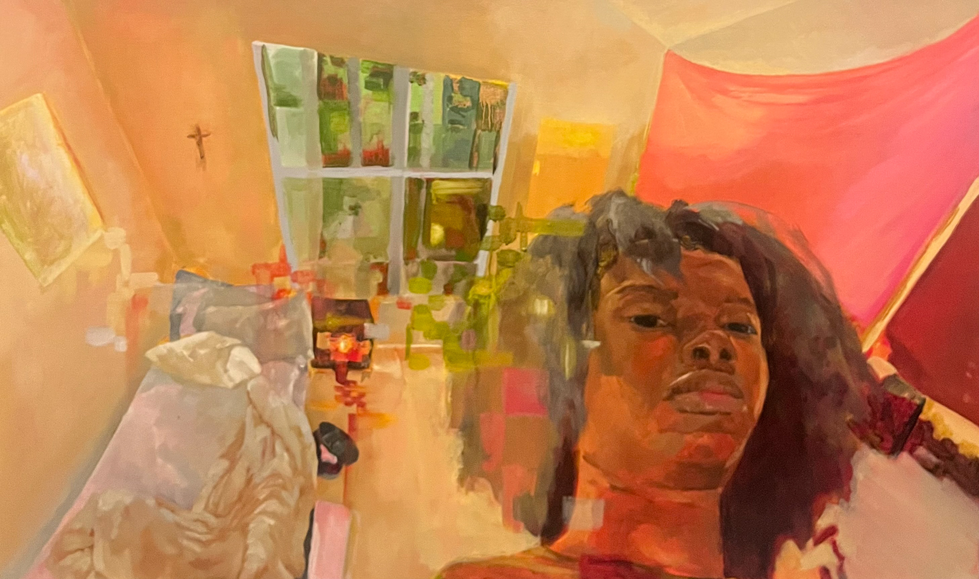My Room, Destiny Turner, 2025, Oil on Canvas
