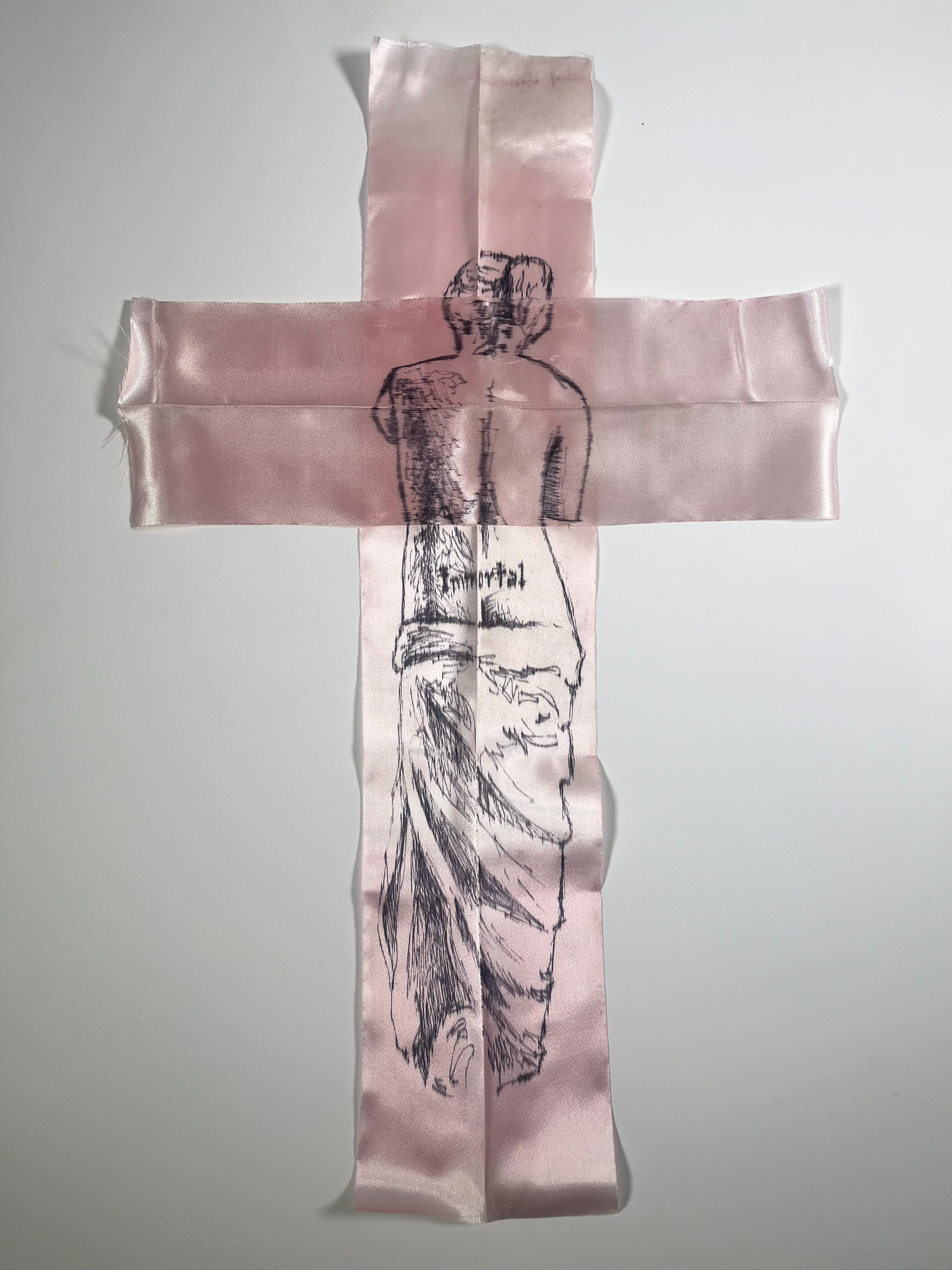 Immortal, 2026, Destiny Turner, Ink, Ribbon