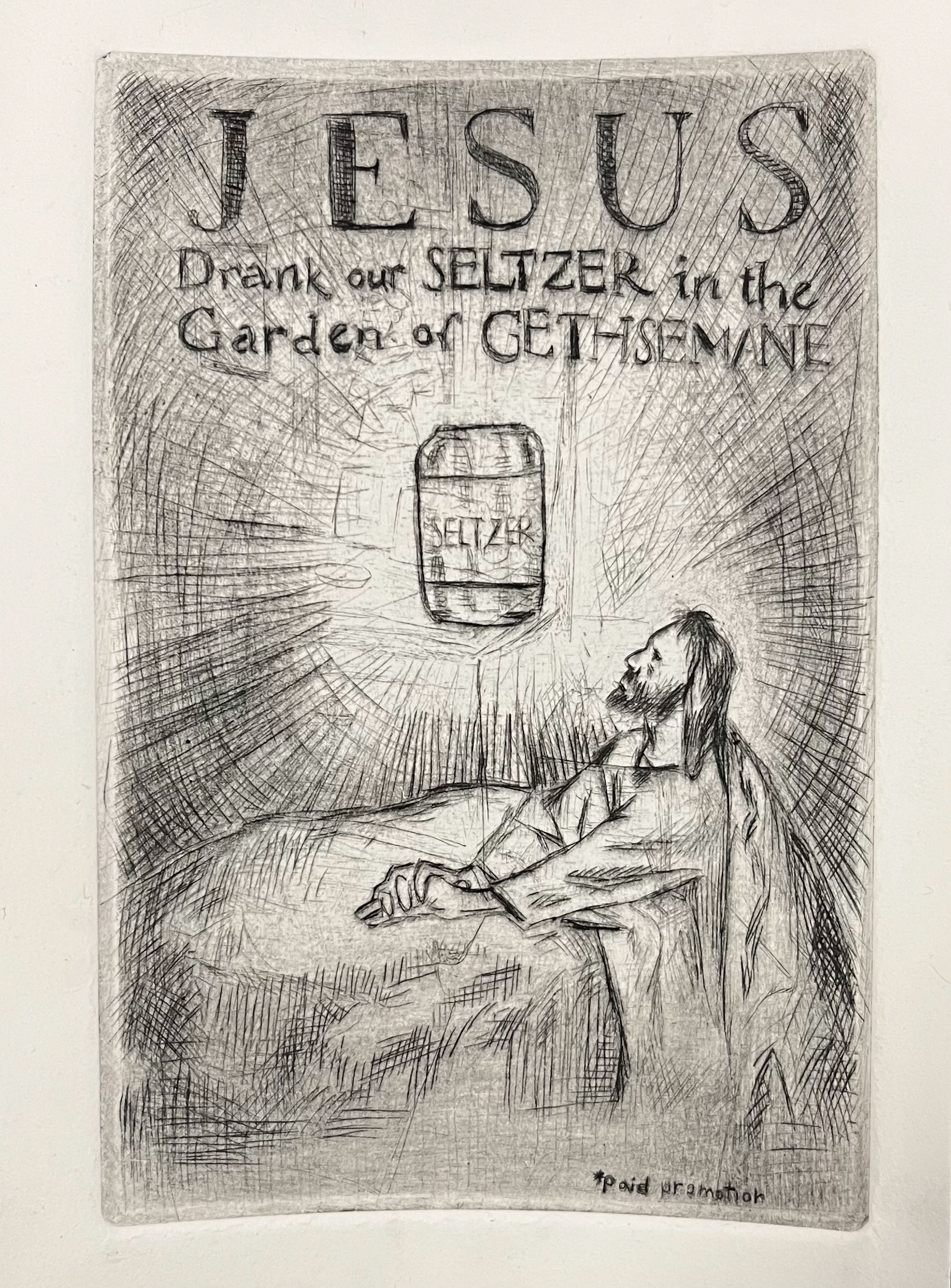 Cup of Wrath, 2025, Destiny Turner, Drypoint