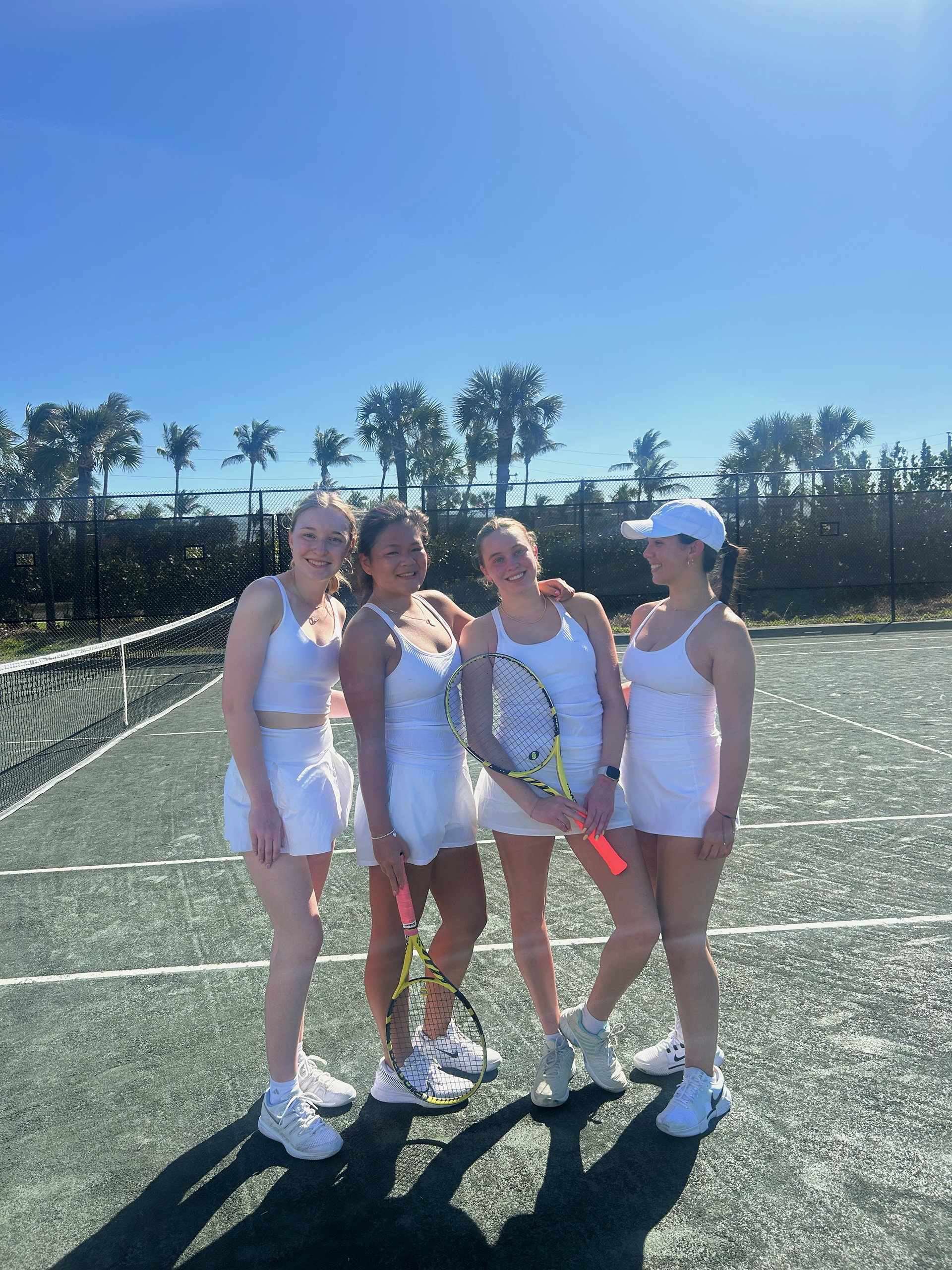 Treasurer and member of SU Club Tennis Team