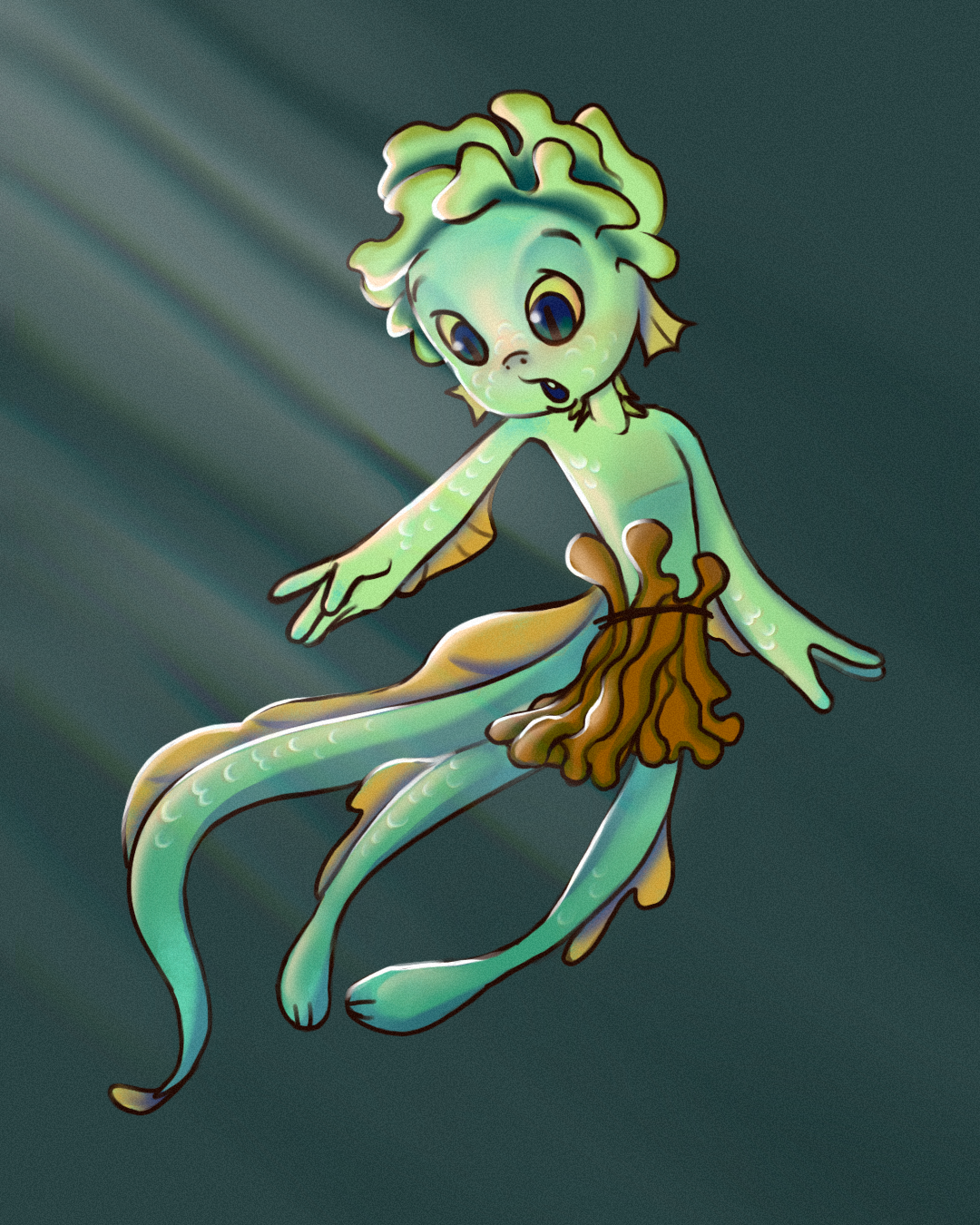 Redesign inspired by Pixar's Luca.