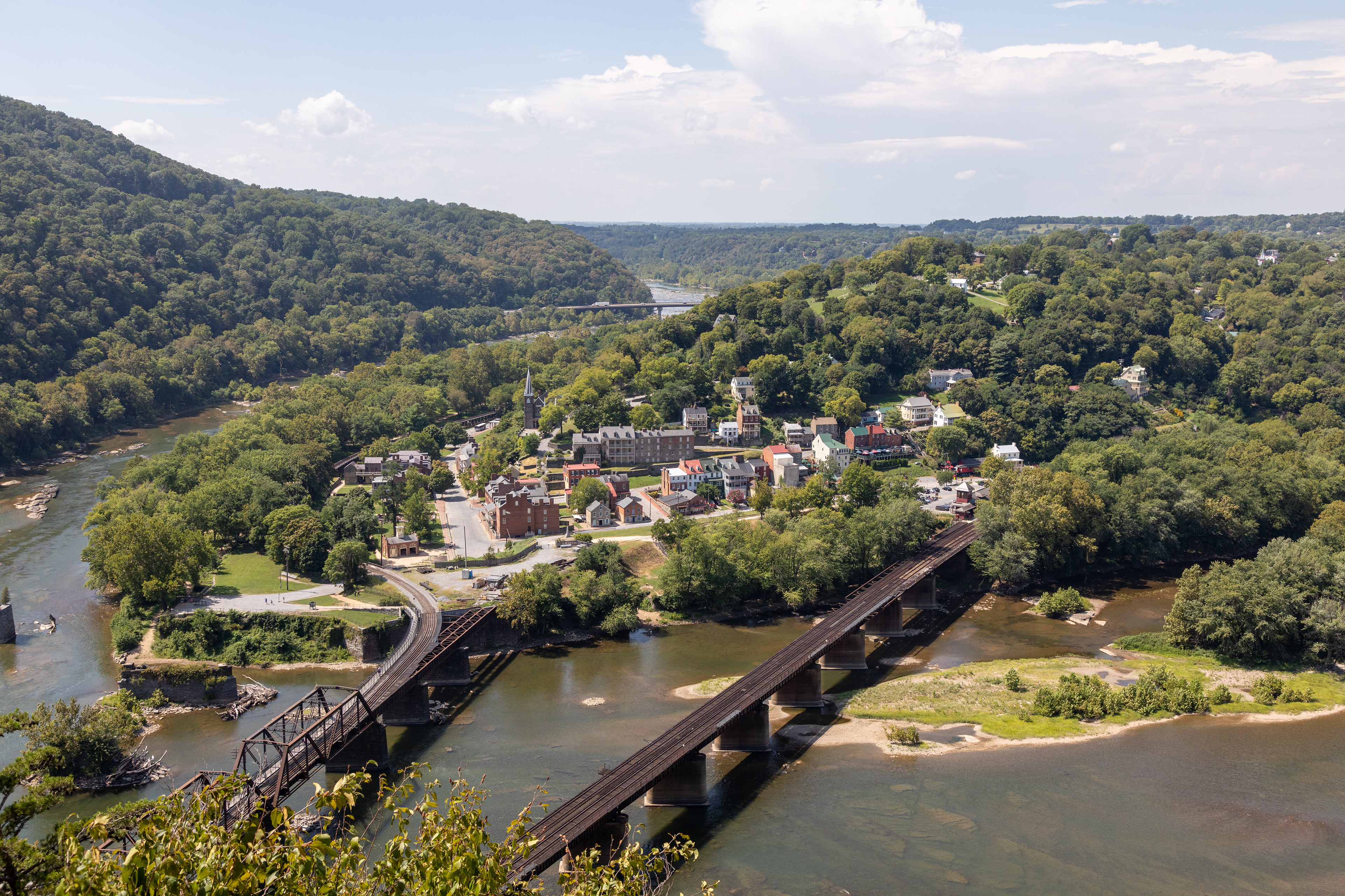 Maryland Heights at Harpers Ferry National Historic Park, August 2022