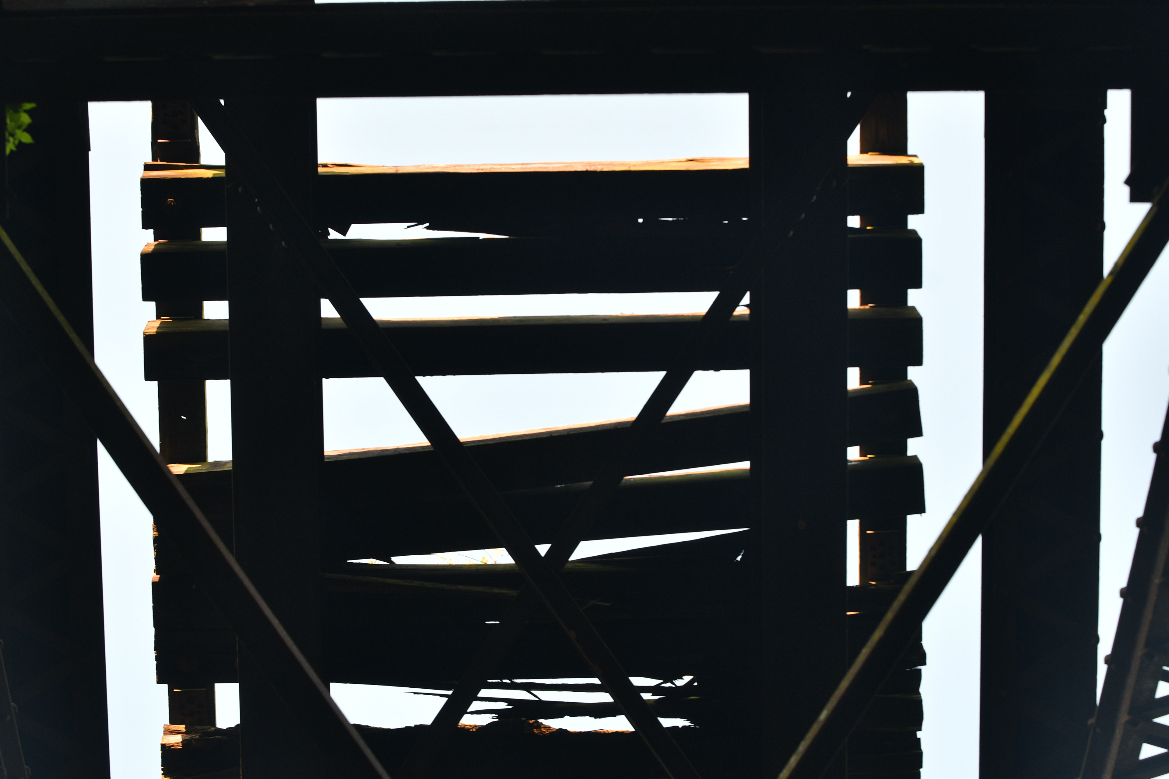 A railroad bridge sits abandoned on Tuesday, Sept. 3, 2019 near Stover, Missouri. The Missouri Department of Natural Resource's plan to develop a bike path along the Rock Island Corridor has caused concern for some land owners along the railroad.