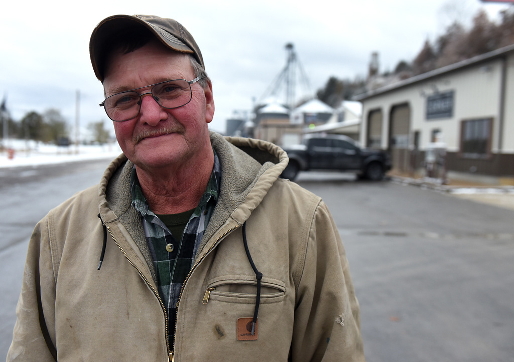Steve Wehrle poses for a portrait Monday, November 11, 2019 in Rhineland Missouri. Wehrle moved to Rhineland in the 1970s and has worn many hats in town. He owned the town tavern for twenty years and now is a chairman of the board for the town.