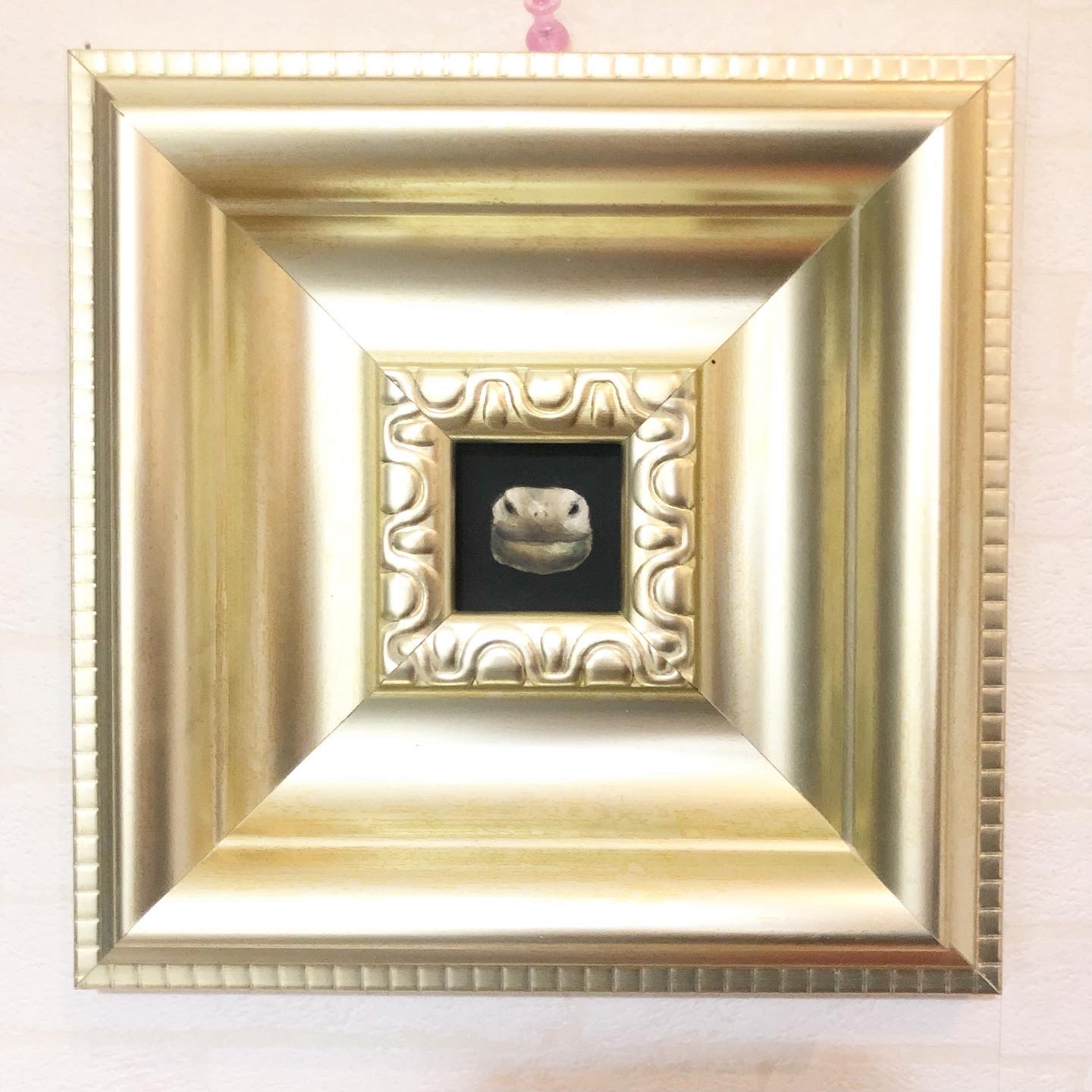 3cm*3cm(作品部分)額装品