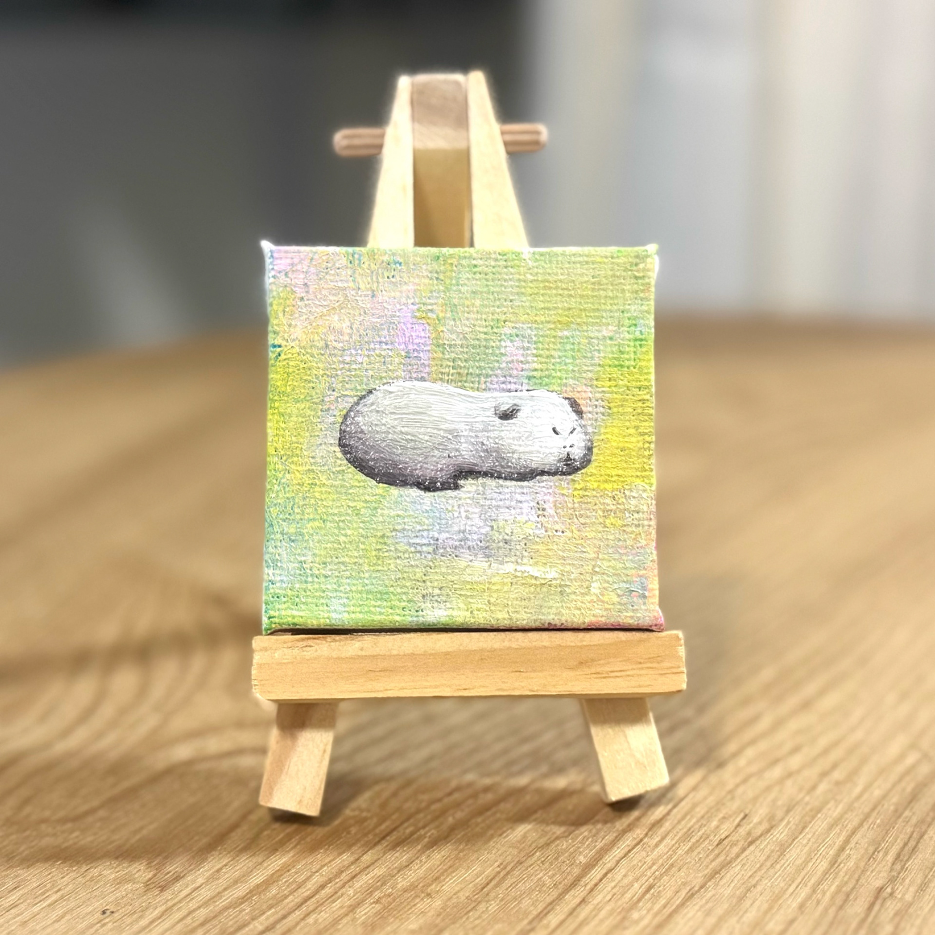 モルモット 15cmキャンバス