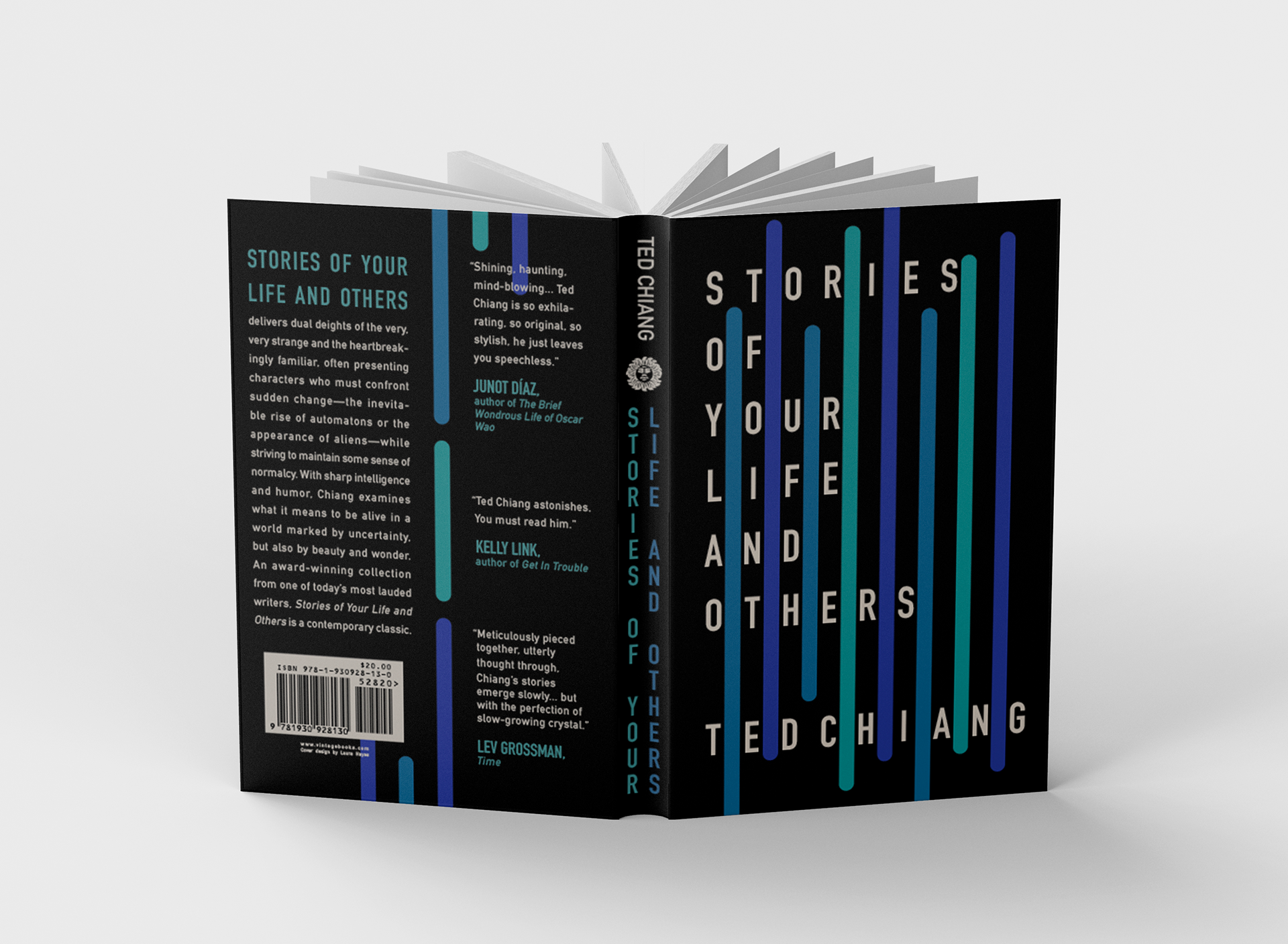 Type based cover mockup