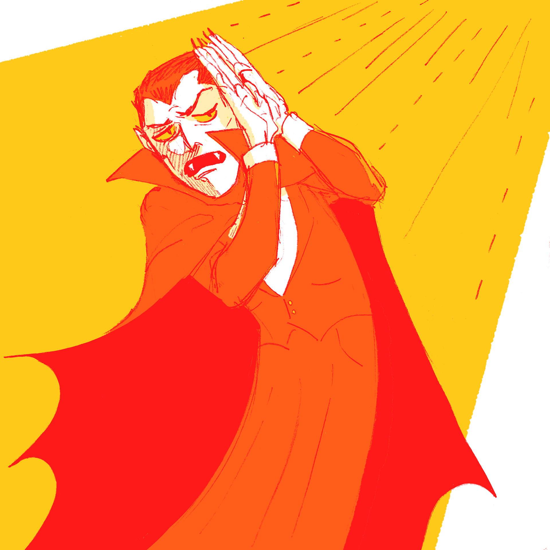 Dracula, 5x5"