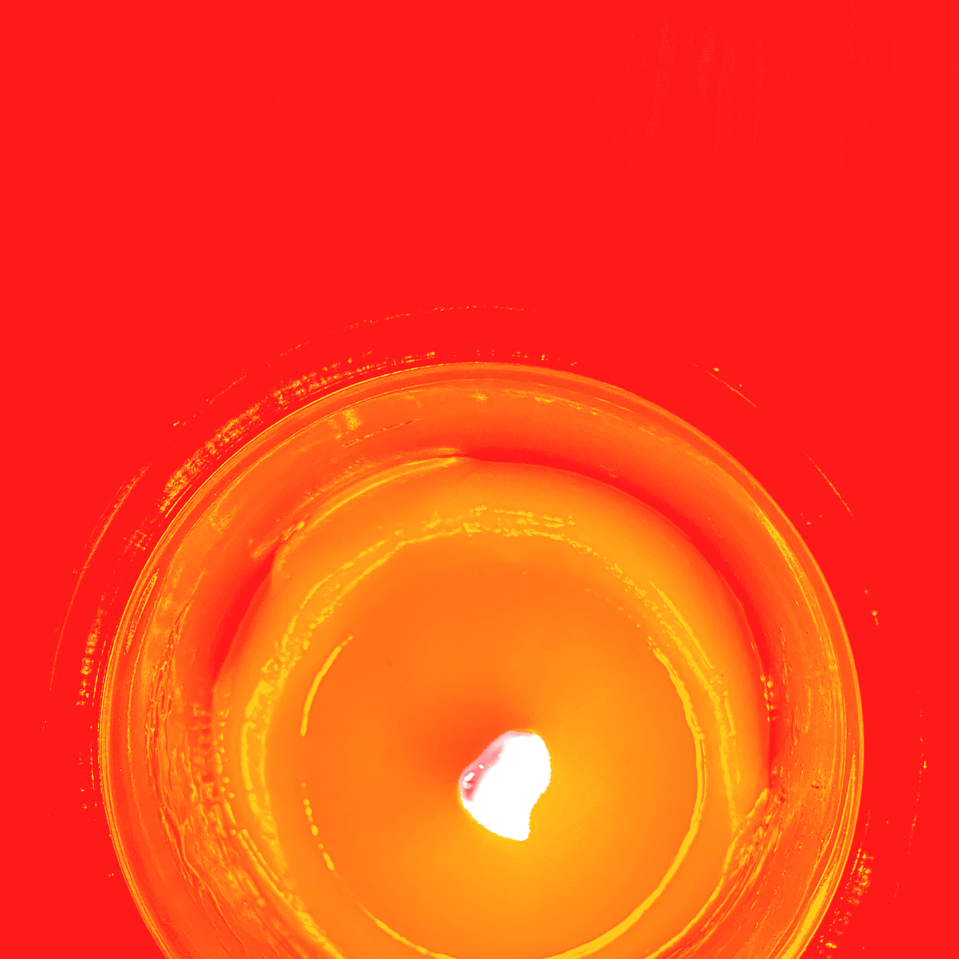 Flame, 5x5"