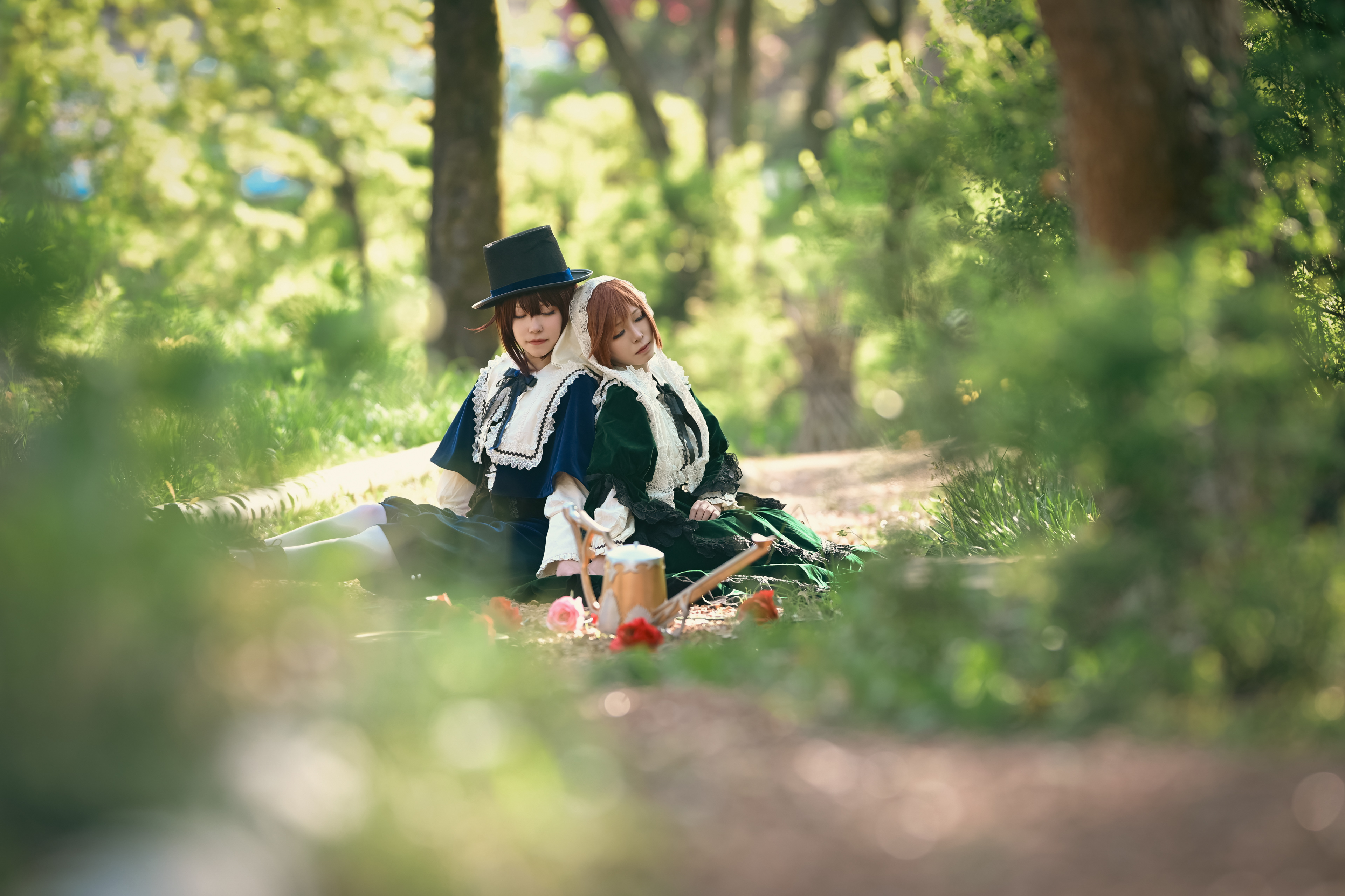 蒼星石:ルーイ / 翠星石:きょーさん / Photo:じんグウジさん