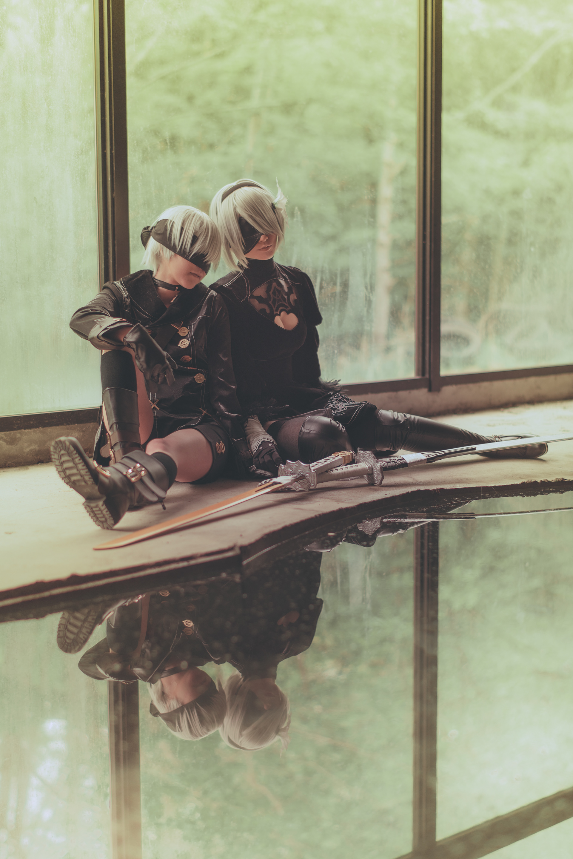 9S:ルーイ / 2B:明井さん / Photo:Any Goldmanさん