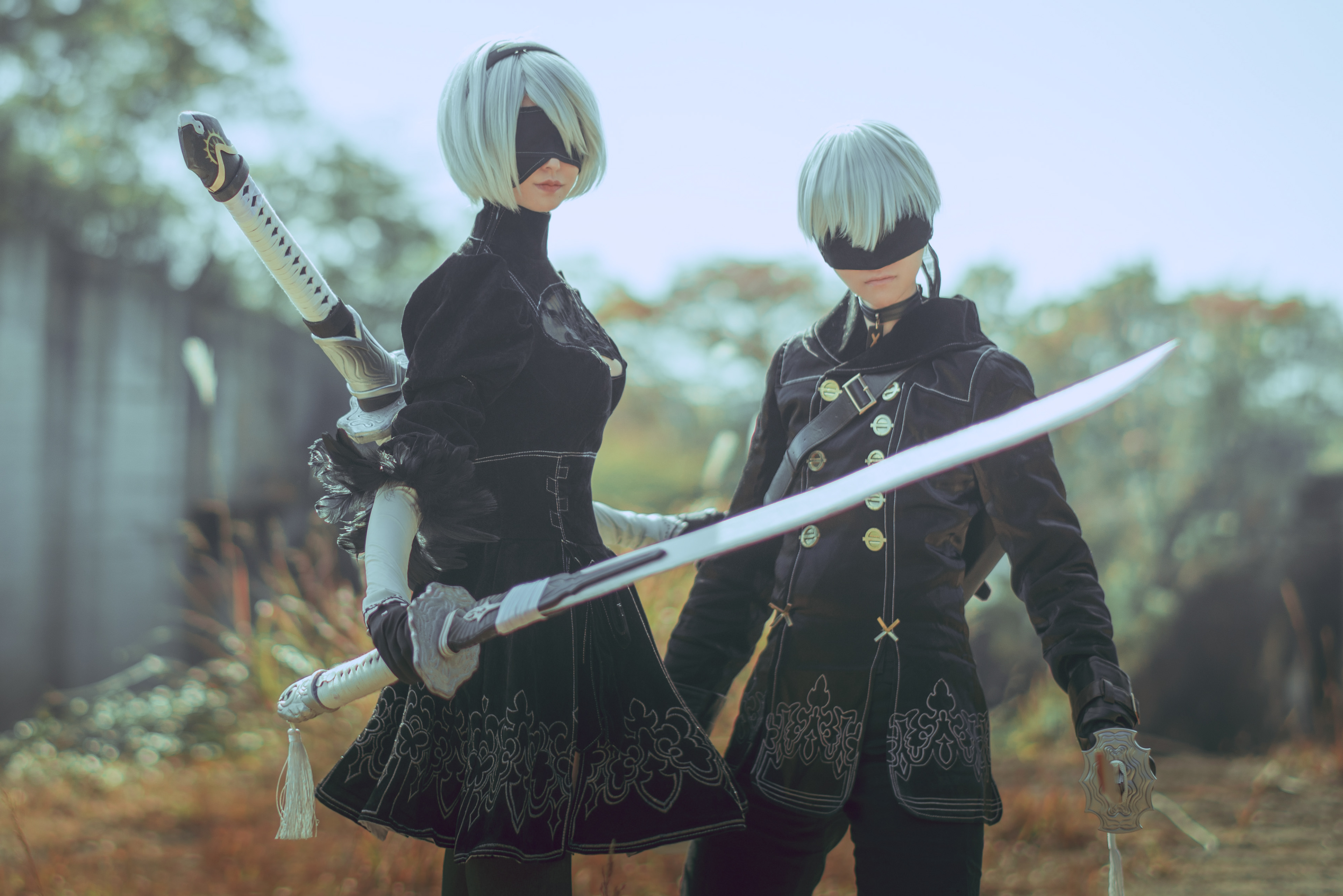9S:ルーイ / 2B:明井さん / Photo:Any Goldmanさん