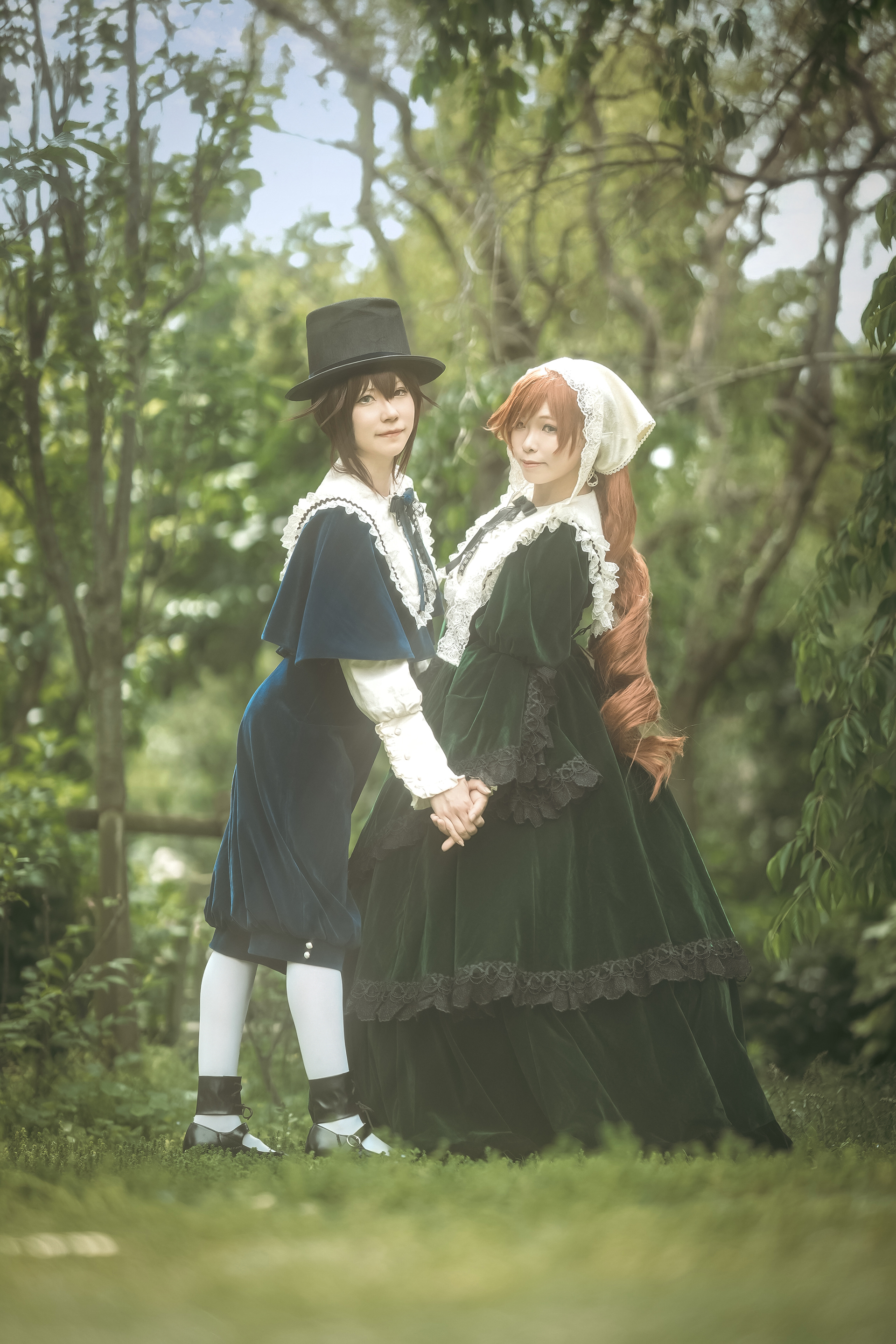蒼星石:ルーイ / 翠星石:きょーさん / Photo:じんグウジさん