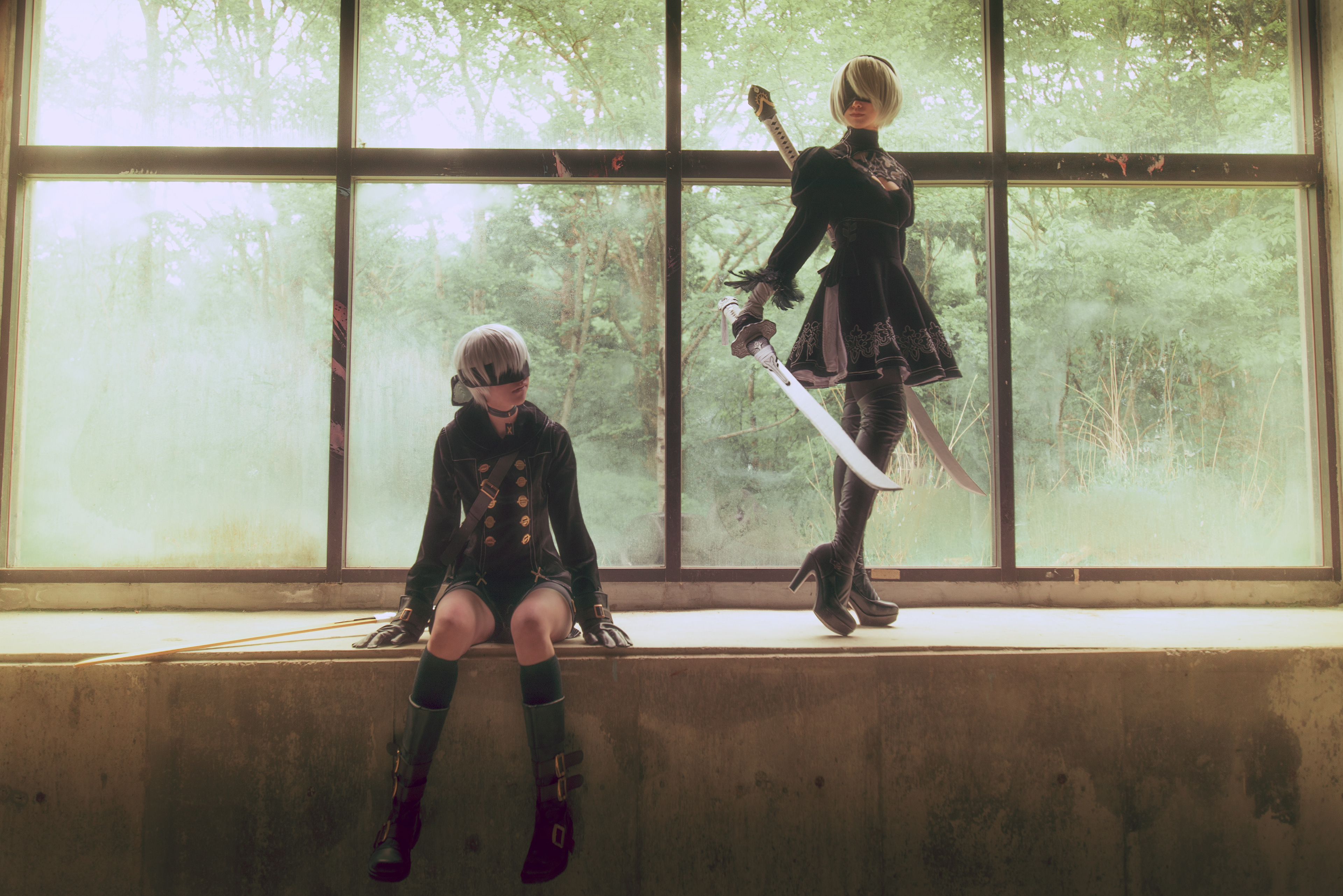 9S:ルーイ / 2B:明井さん / Photo:Any Goldmanさん