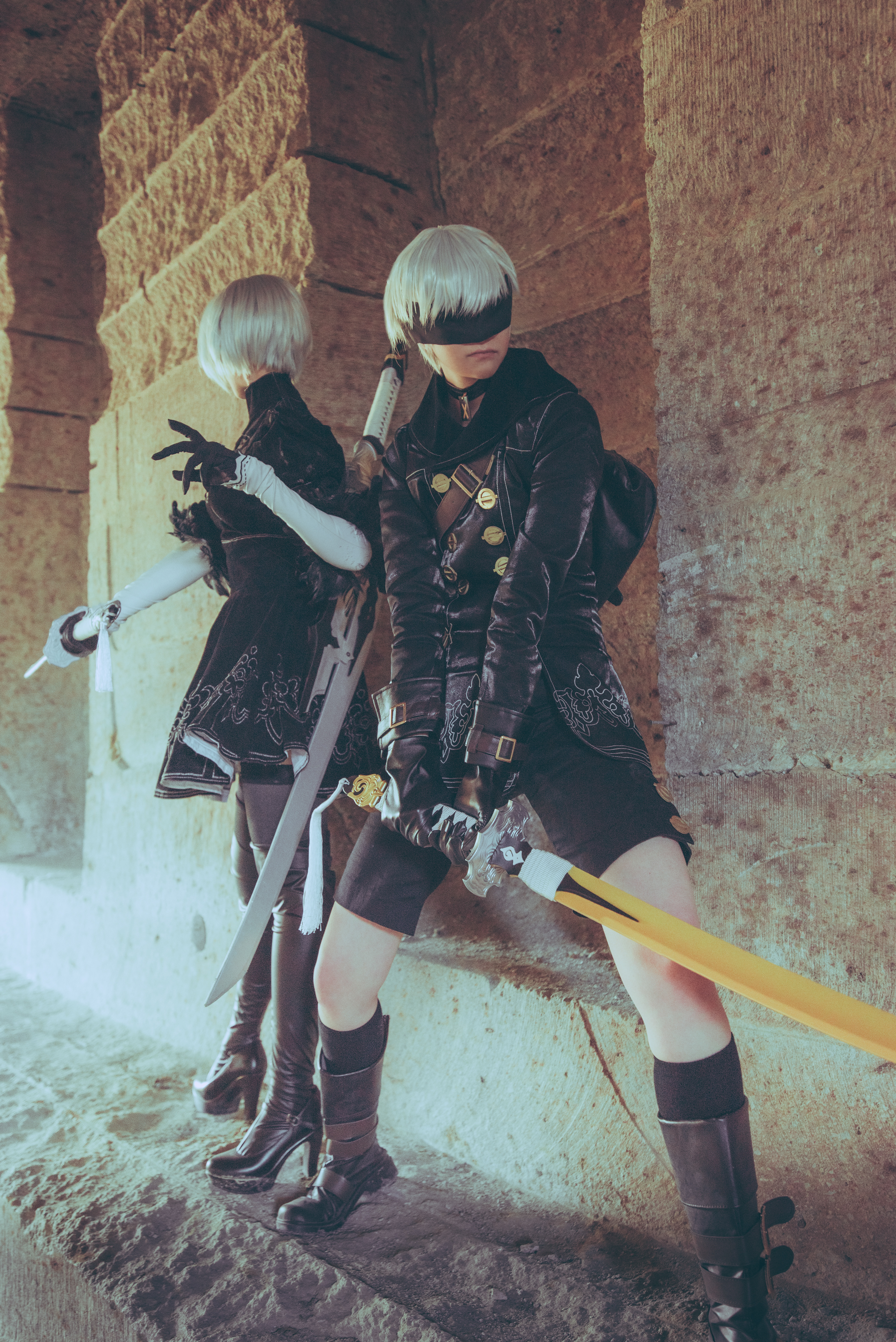 9S:ルーイ / 2B:明井さん / Photo:Any Goldmanさん