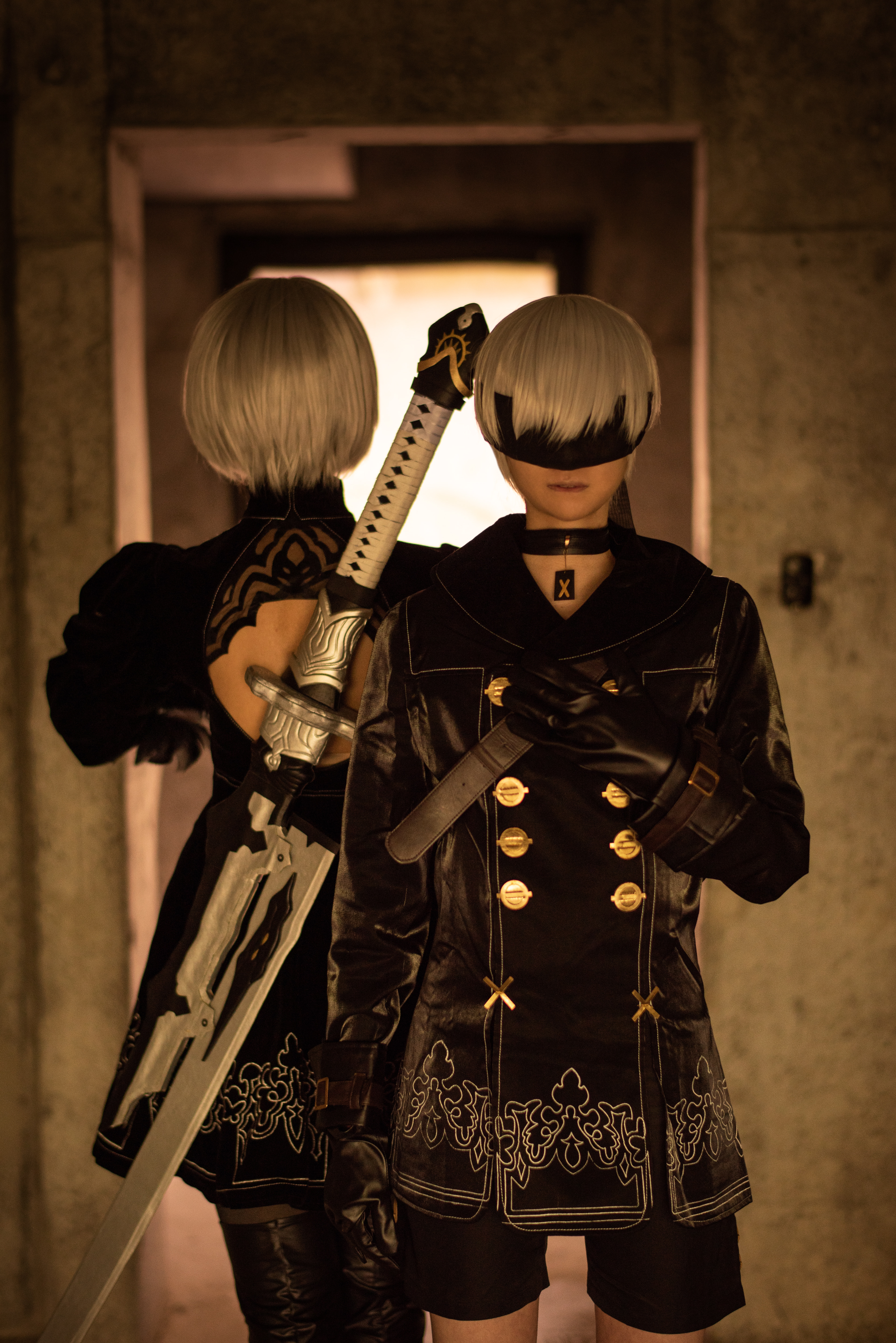 9S:ルーイ / 2B:明井さん / Photo:Any Goldmanさん