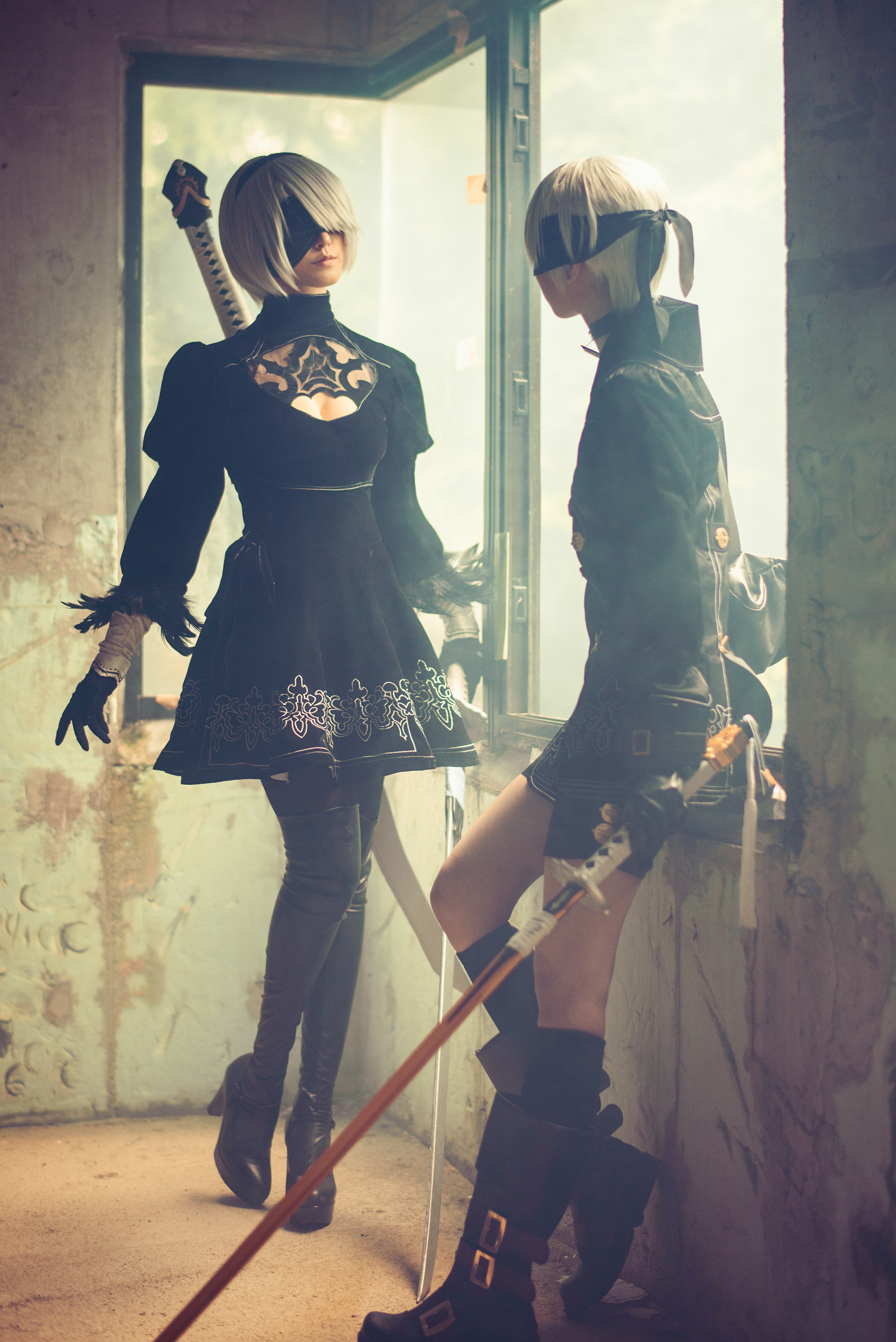9S:ルーイ / 2B:明井さん / Photo:Any Goldmanさん