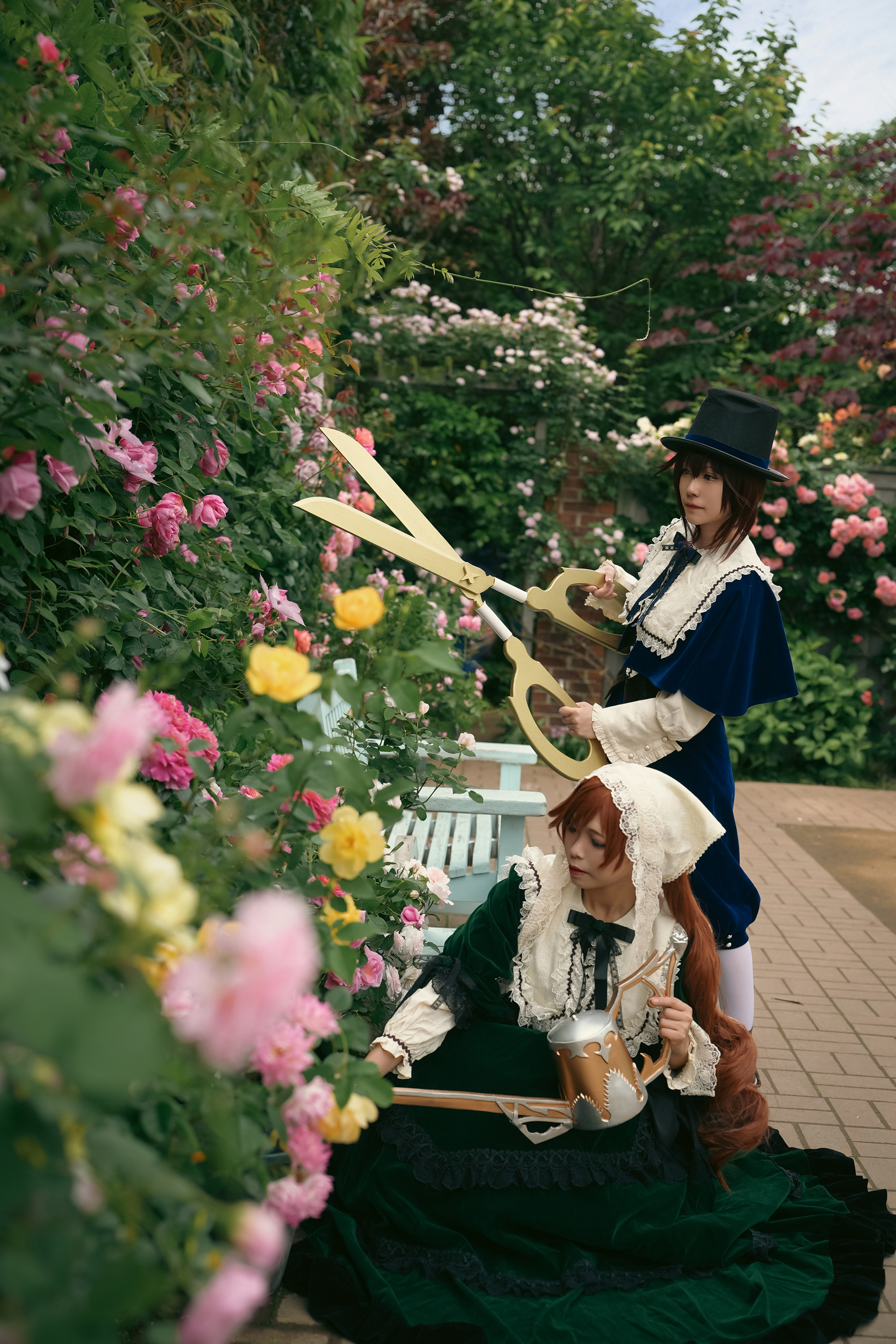 蒼星石:ルーイ / 翠星石:きょーさん / Photo:じんグウジさん