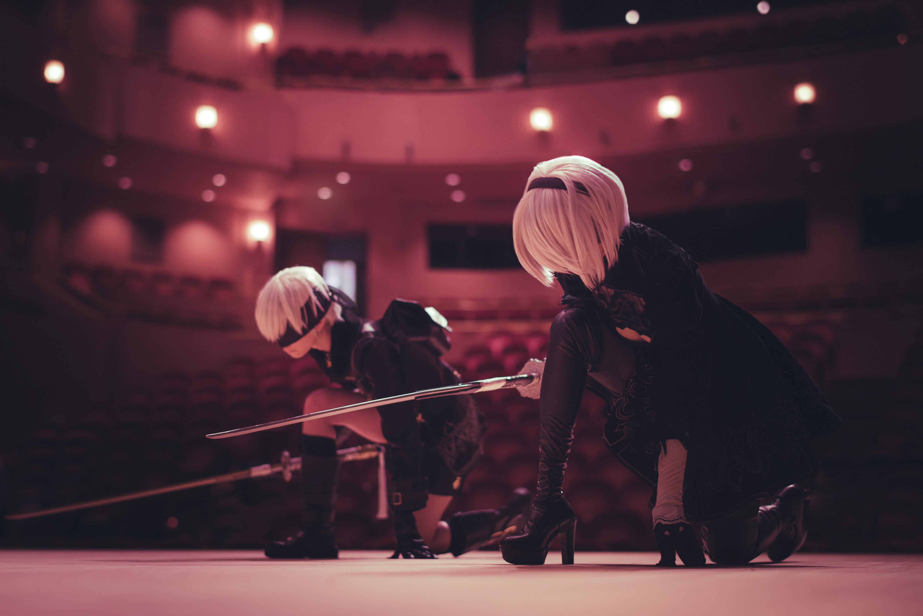 9S:ルーイ / 2B:明井さん / Photo:Any Goldmanさん