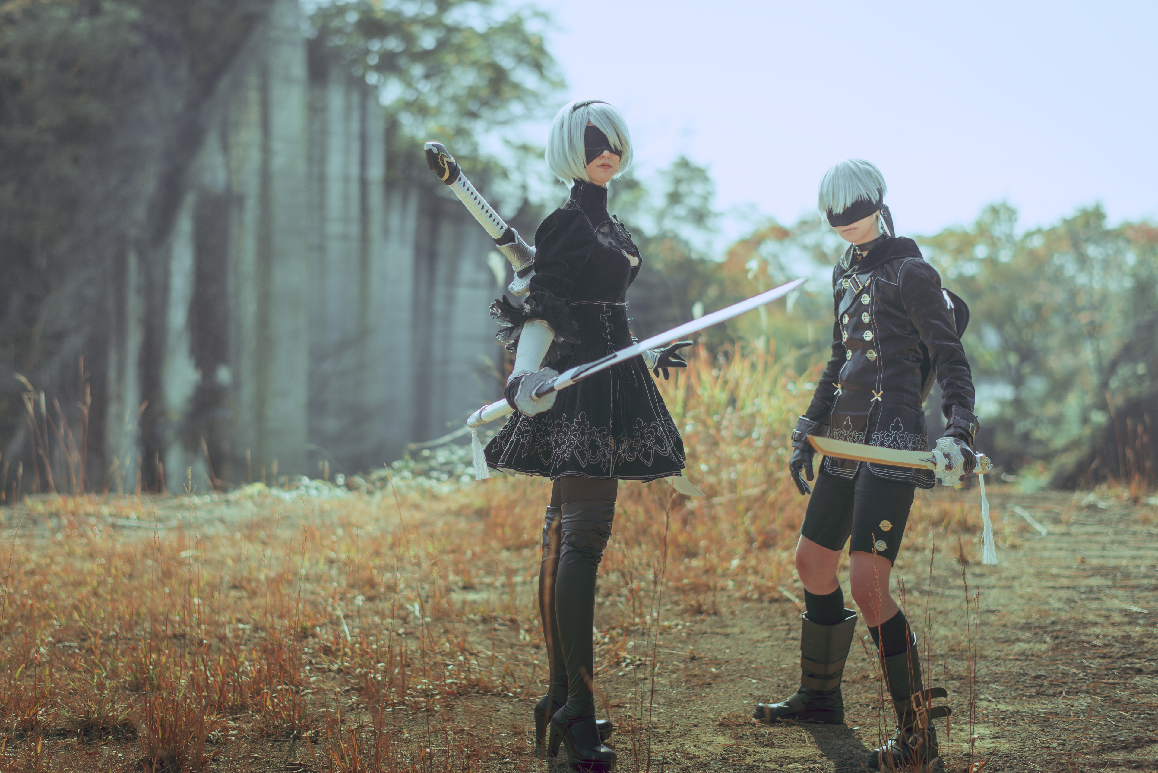 9S:ルーイ / 2B:明井さん / Photo:Any Goldmanさん