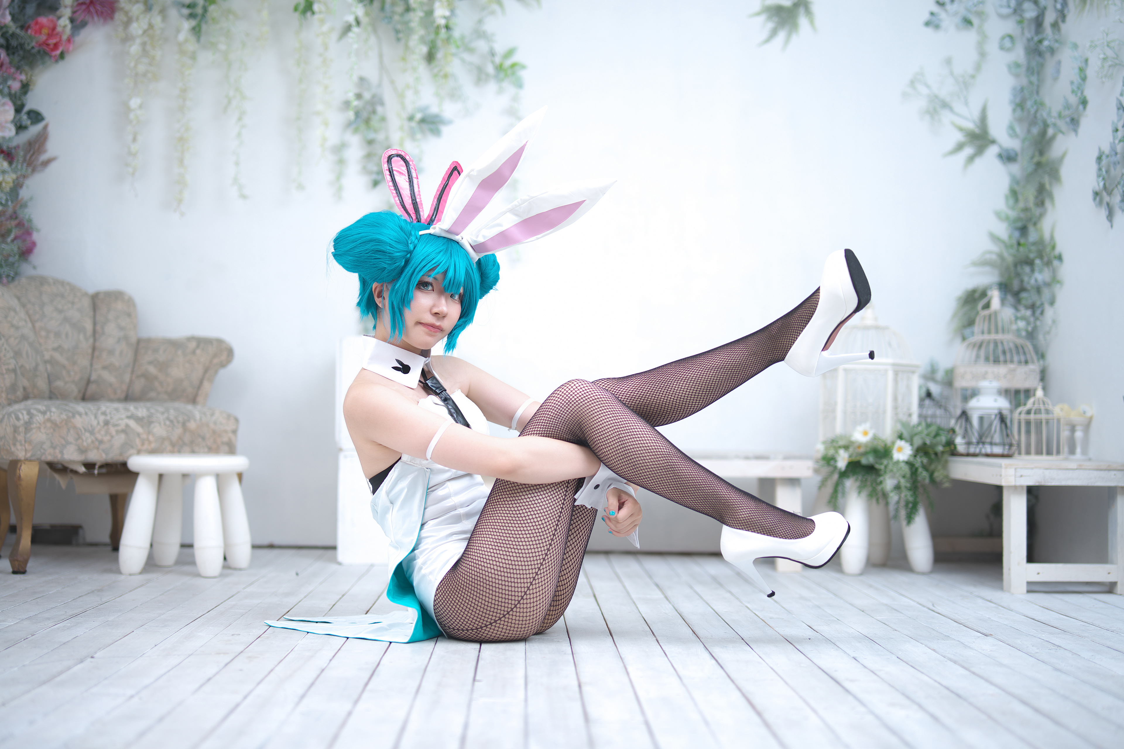 VOCALOID / 初音ミク(BiCute Bunnies Figure -WHITEver.-)